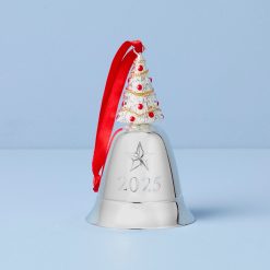 Lenox Westmore 2025 Musical Bell Silverplate Ornament
