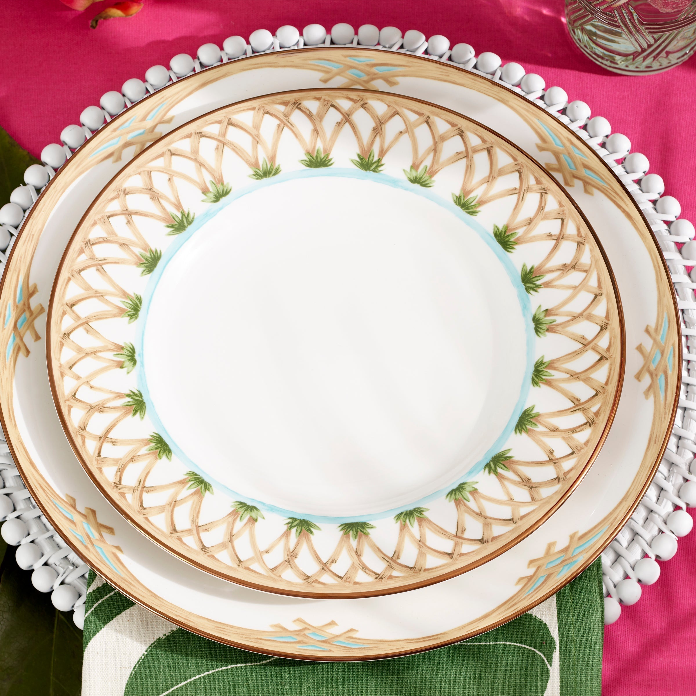 Lenox Westmore British Colonial Bamboo Dinner Plate - Image 2