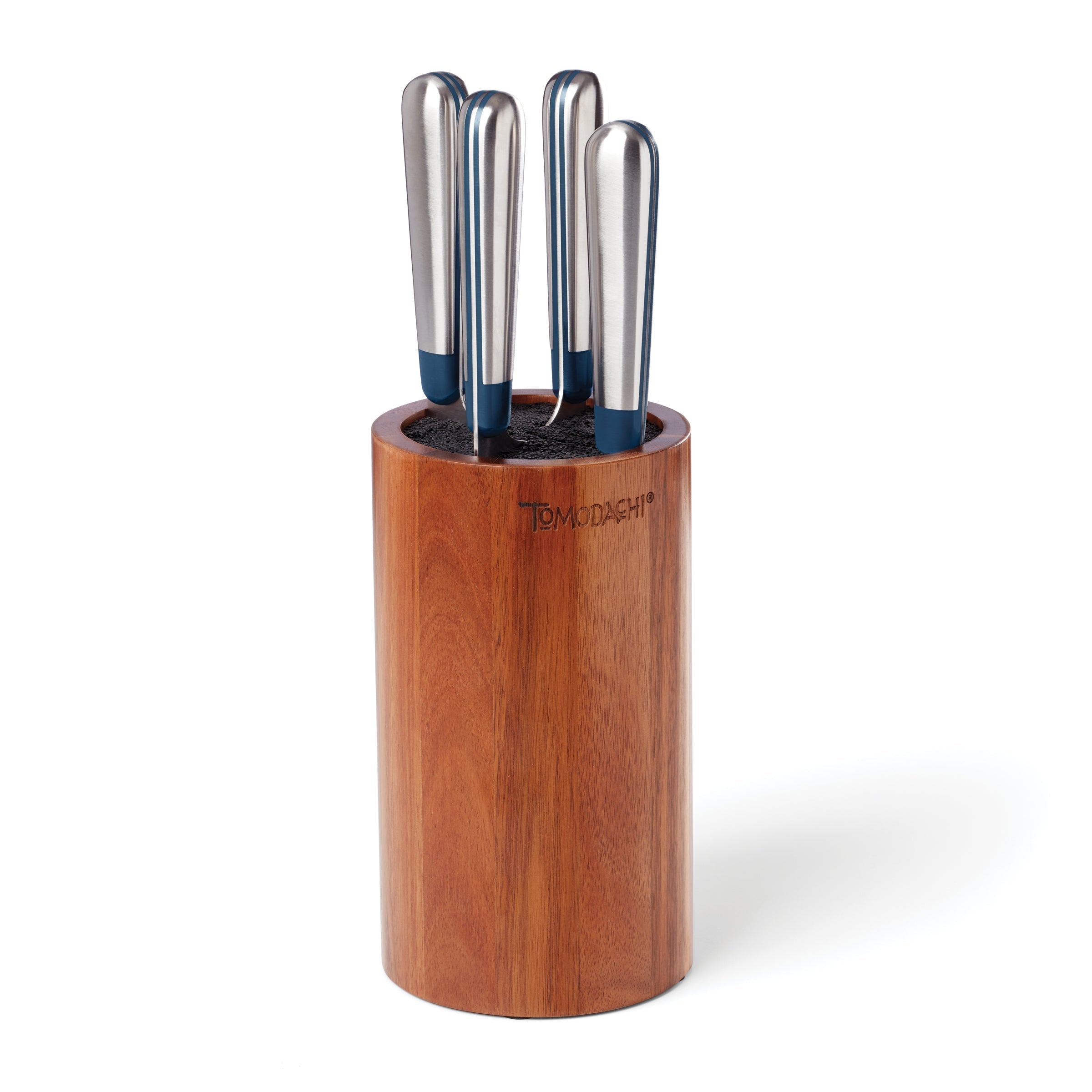 Lenox Westmore Keen Acacia 5-Piece Bristle Cutlery Block Set