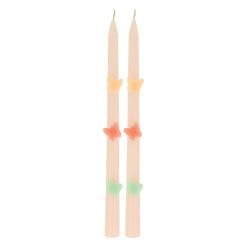 Lenox Westmore Butterfly Taper Candles, Set of 2