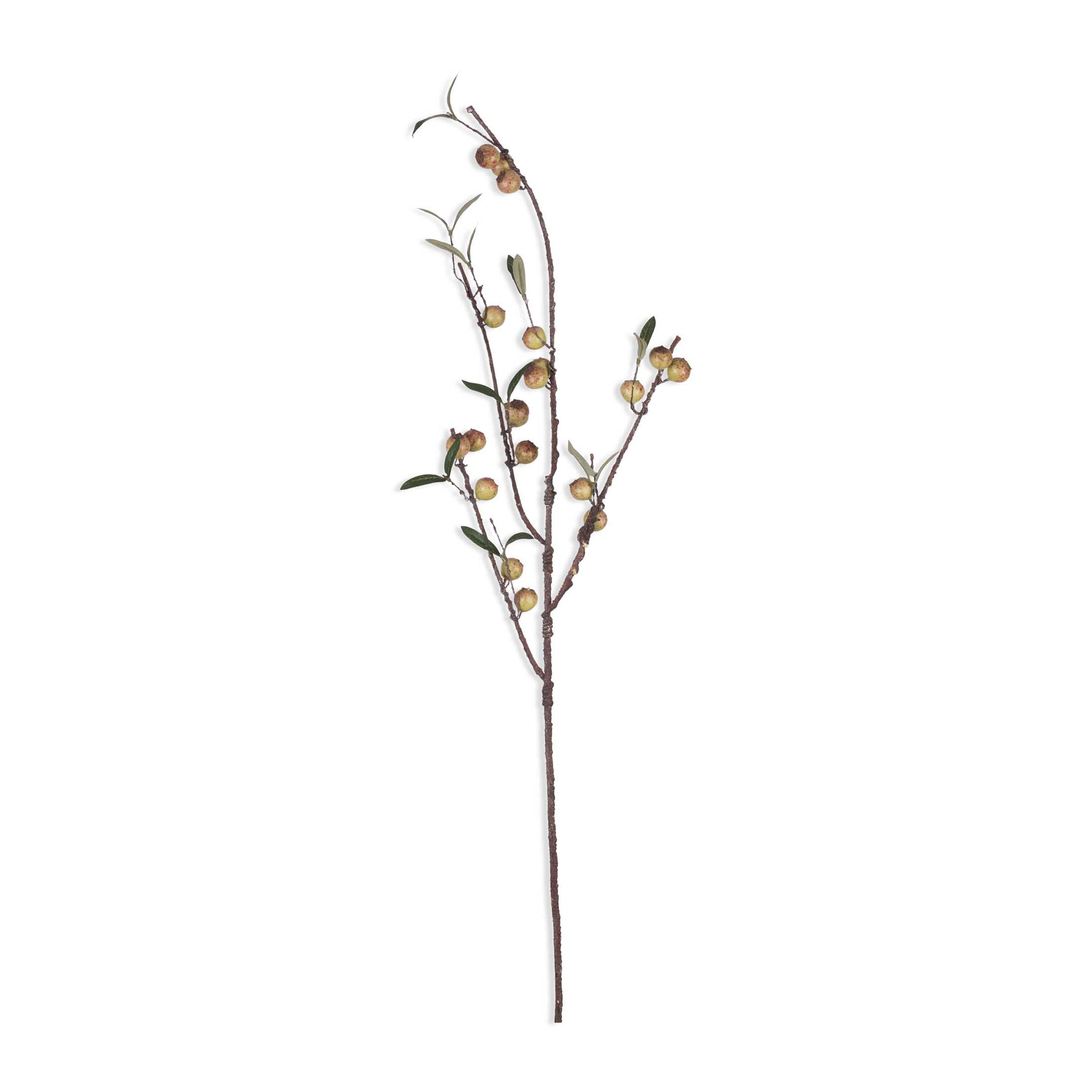 Lenox Westmore Artificial Rosehip Stem, Dappled - Image 2