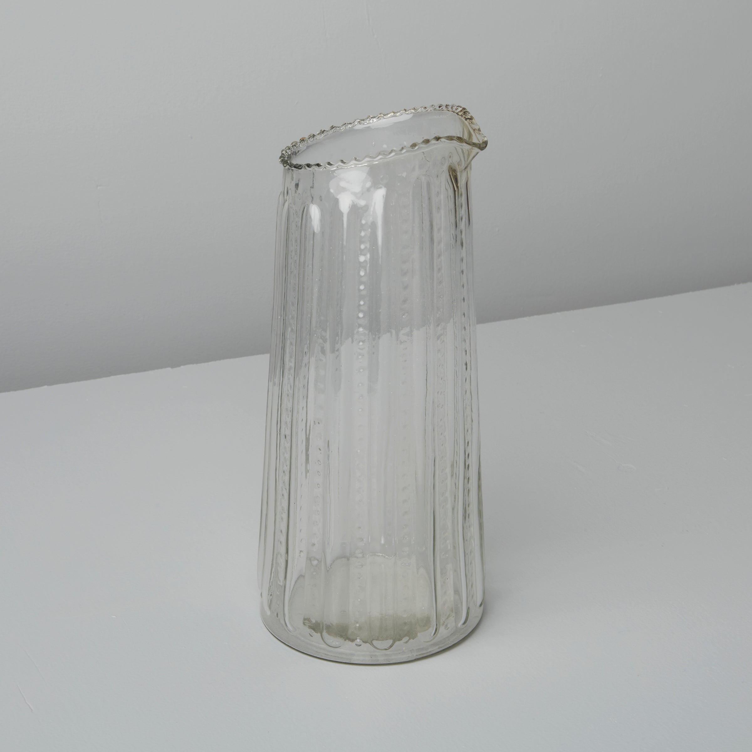 Lenox Westmore Ruffle Glass Lines Carafe