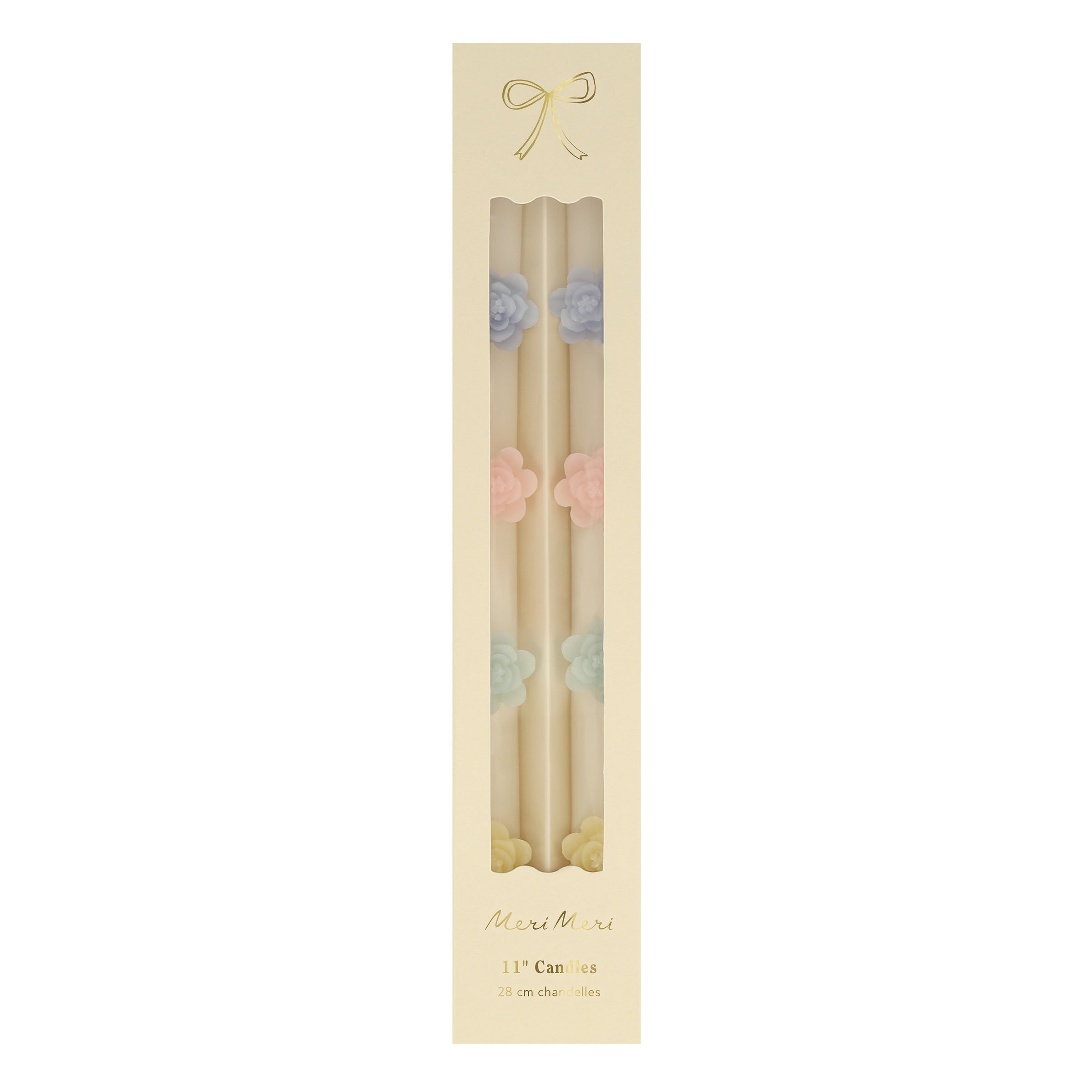Lenox Westmore Pastel Flowers Taper Candles, Set of 2 - Image 7