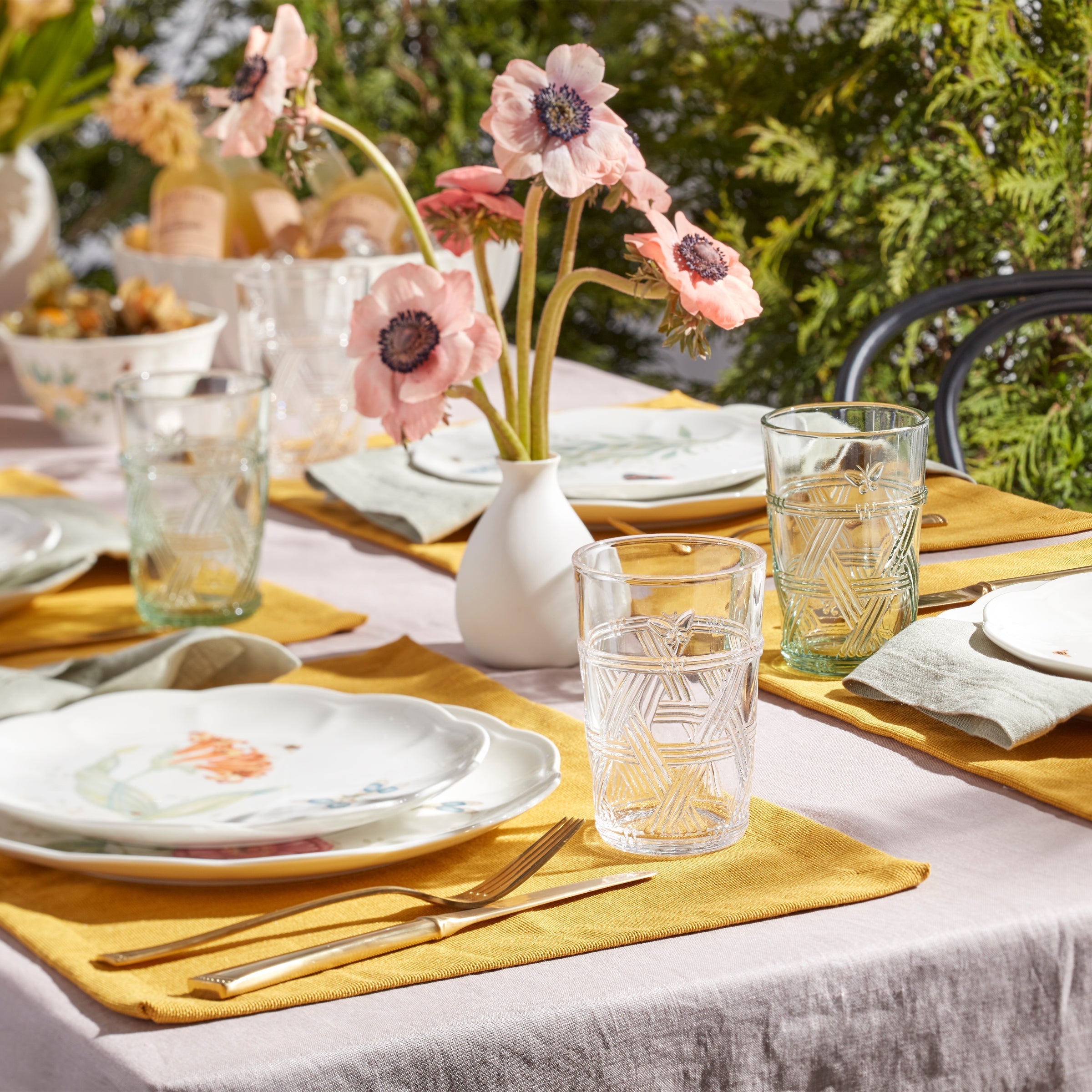 Lenox Westmore Butterfly Meadow Clear Tall Glasses, Set of 4 - Image 3