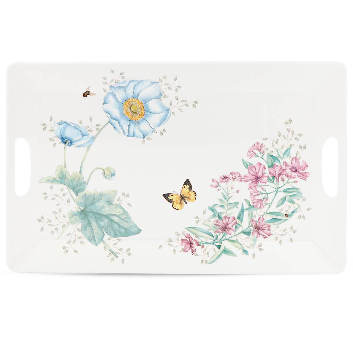 Lenox Westmore Butterfly Meadow Melamine Handled Tray - Image 5