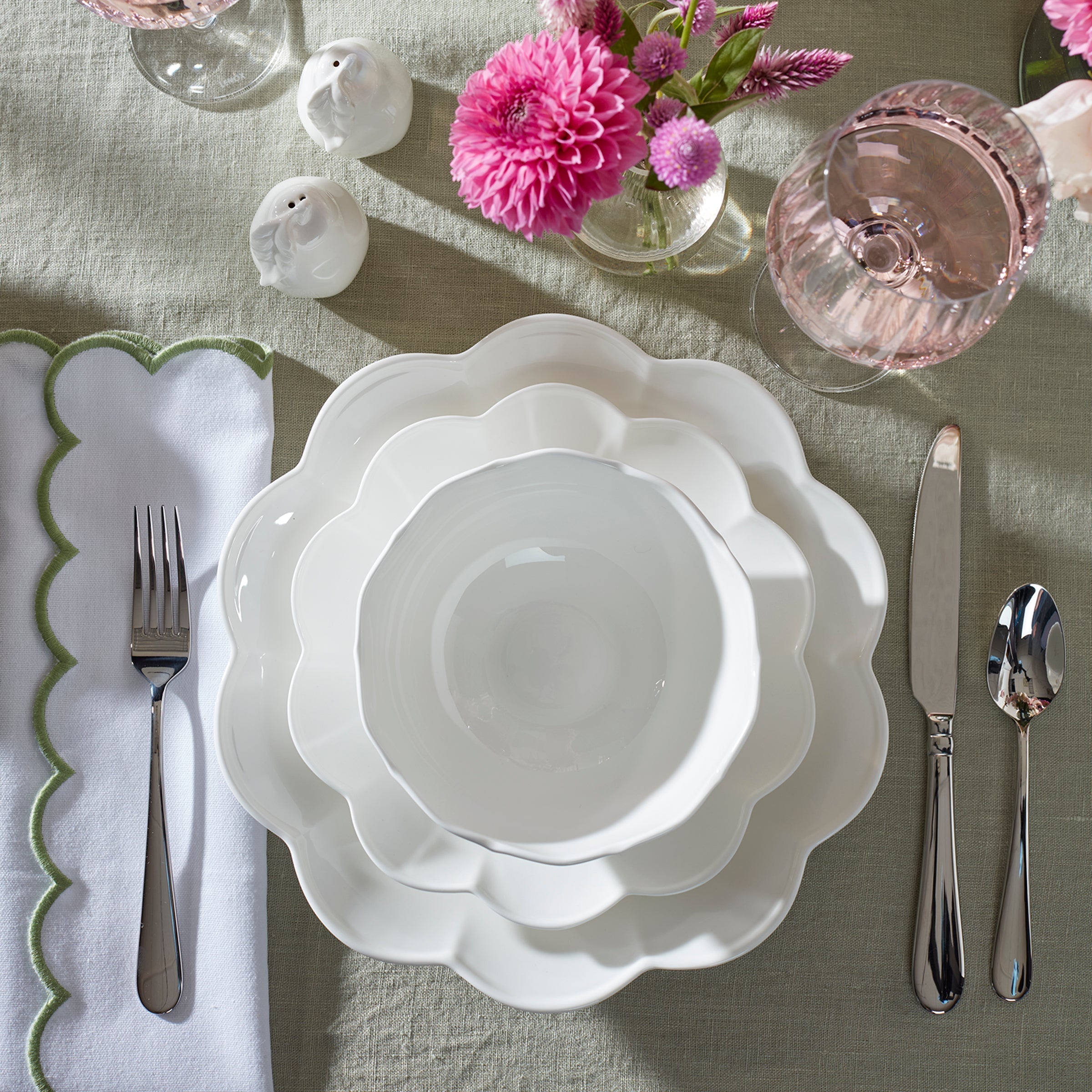 Lenox Westmore Studio 1414 Scallop 12-Piece Dinnerware Set - Image 16
