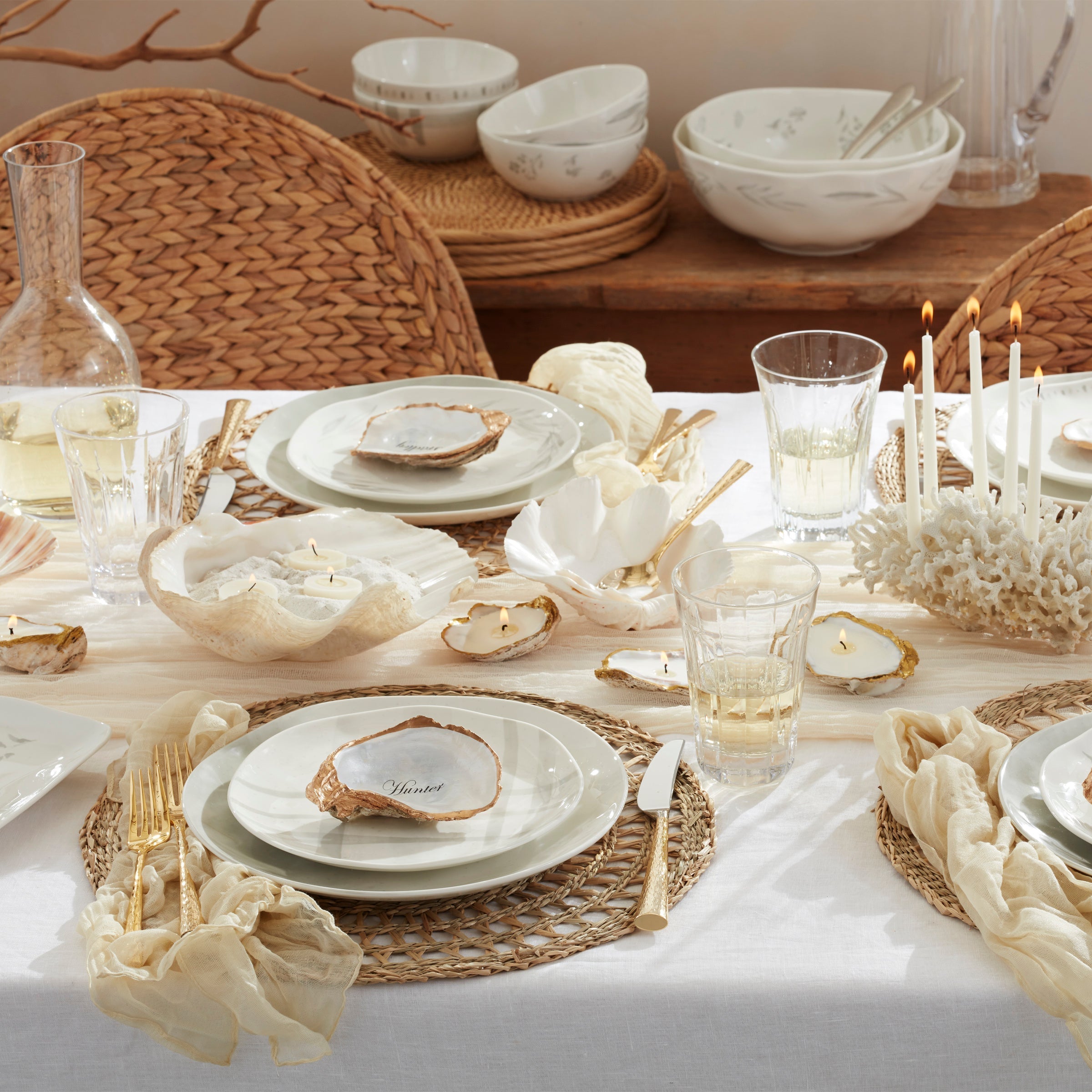 Lenox Westmore Oyster Bay 12-Piece Dinnerware Set - Image 9