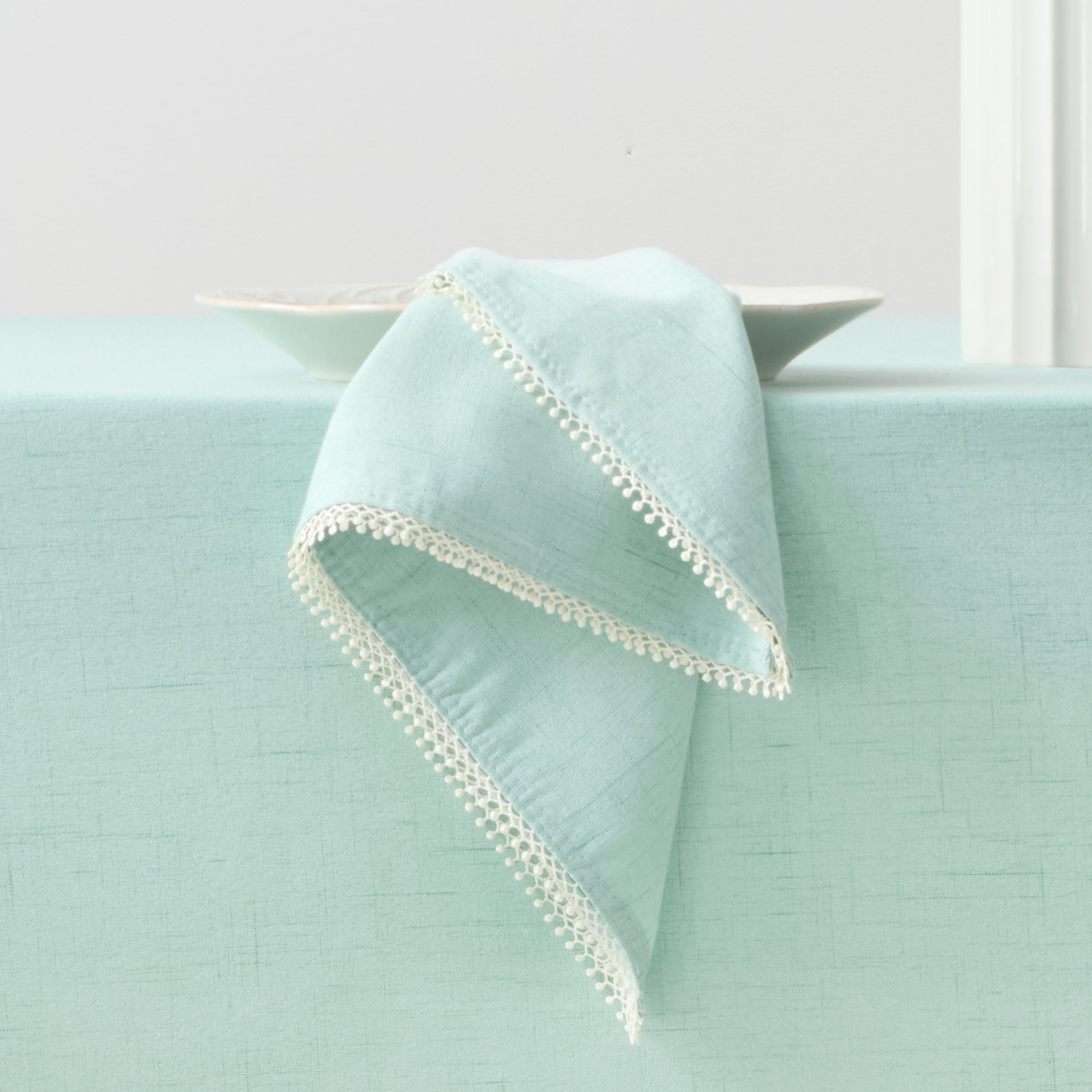 Lenox Westmore French Perle Ice Blue Napkin, Set of 2