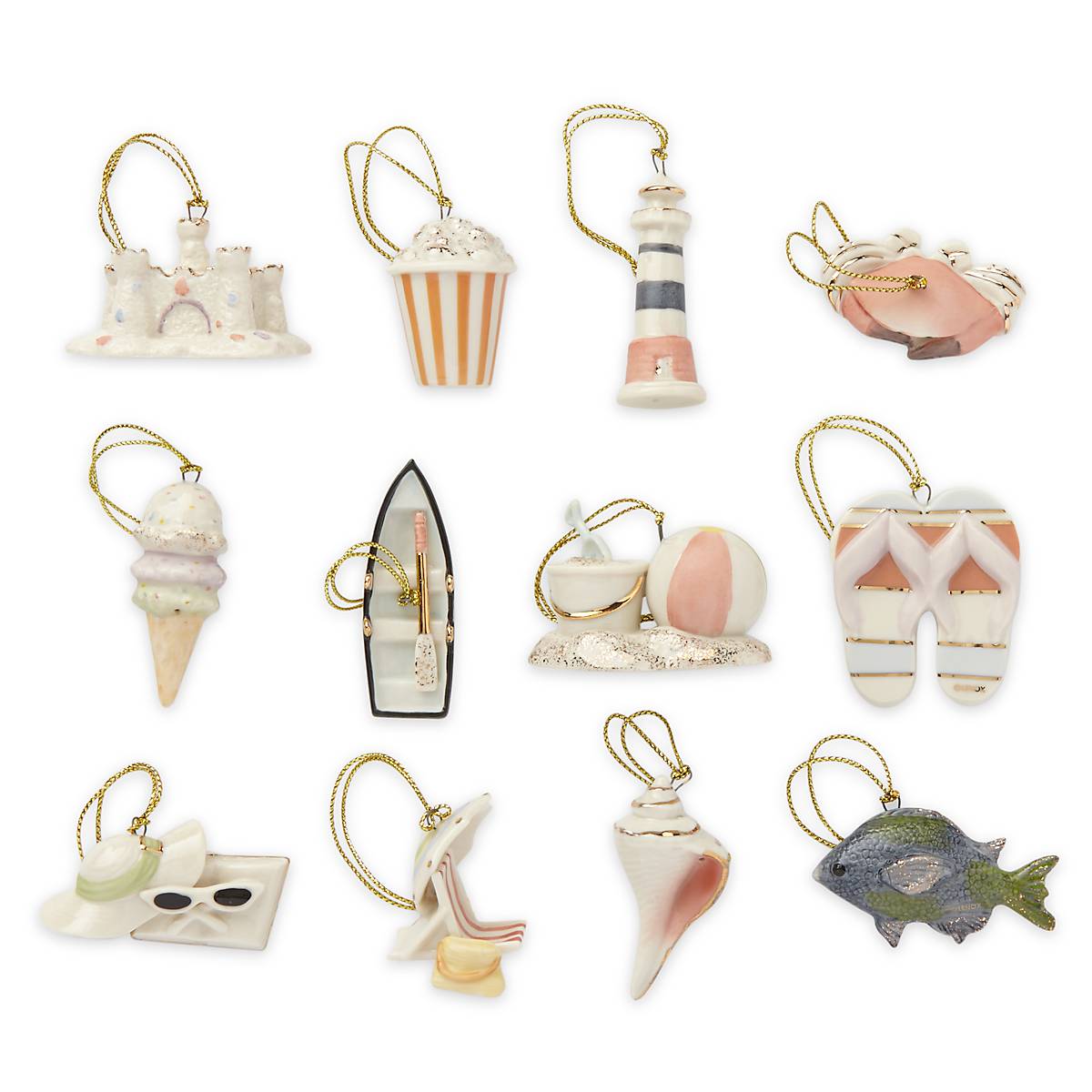 Lenox Westmore Summer 12-Piece Mini Ornament Set - Image 3