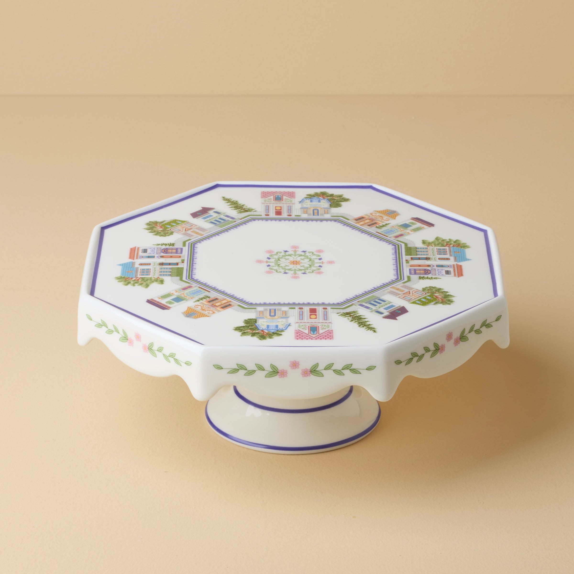 Lenox Westmore Lenox Spice Village Cake Plate