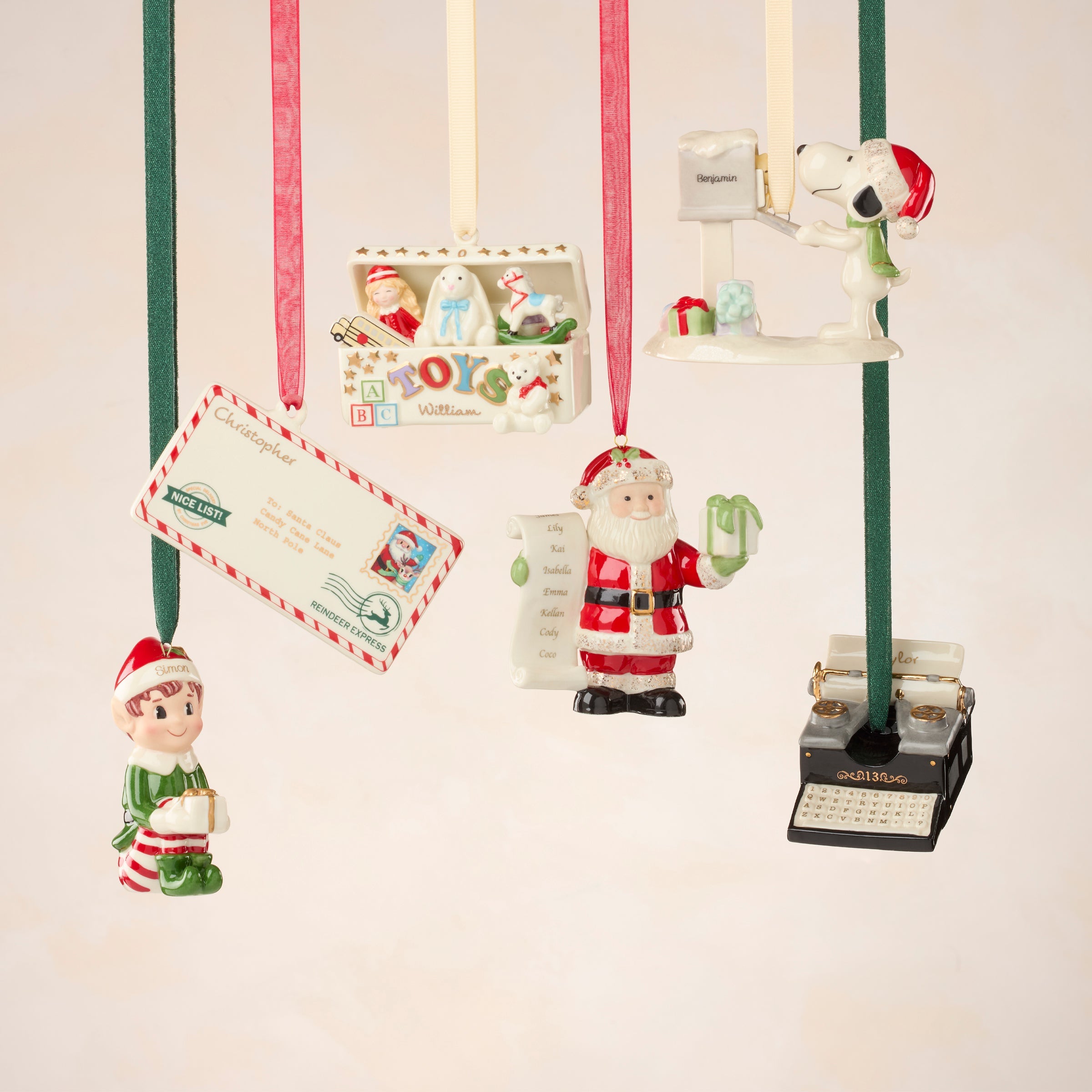 Lenox Westmore Personalized Naughty & Nice Ornament - Image 5