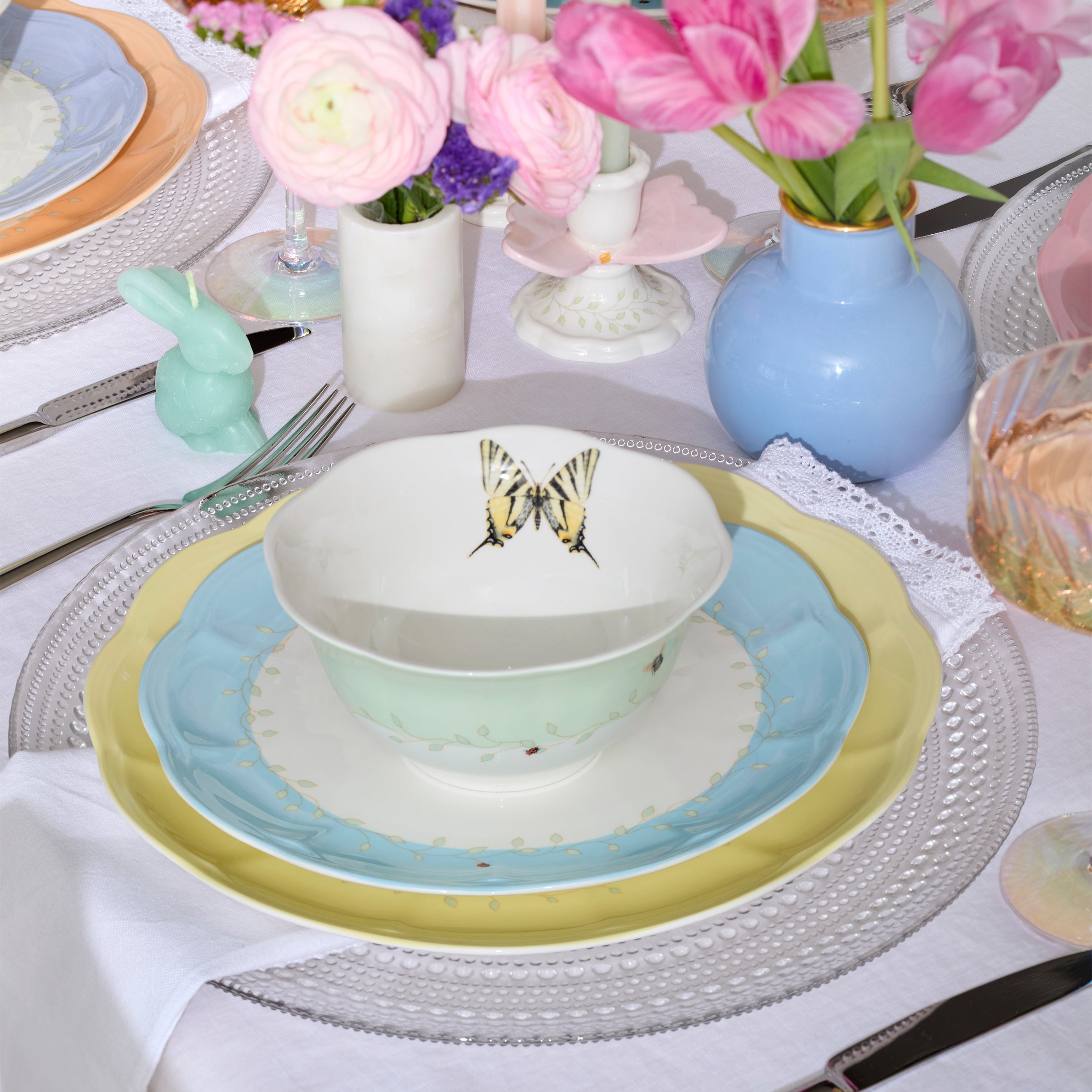 Lenox Westmore Butterfly Meadow Colors 18-Piece Dinnerware Set - Image 6