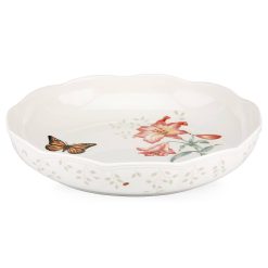 Alternative view of Lenox Westmore Butterfly Meadow Low Serving Bowl
