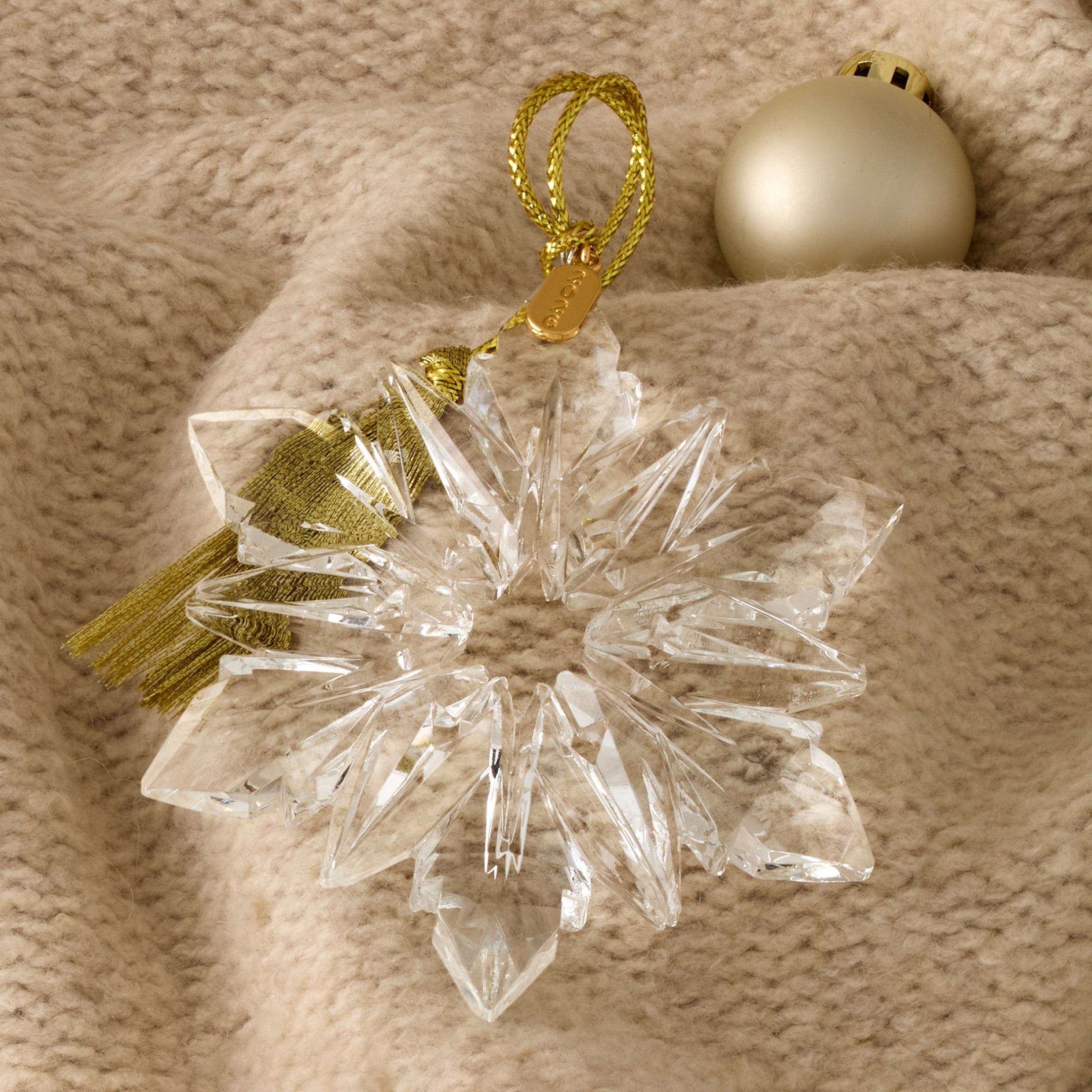 Lenox Westmore 2026 Optic Snowflake Ornament - Image 2