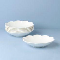 Lenox Westmore Studio 1414 Scallop Pasta Bowls, Set of 6