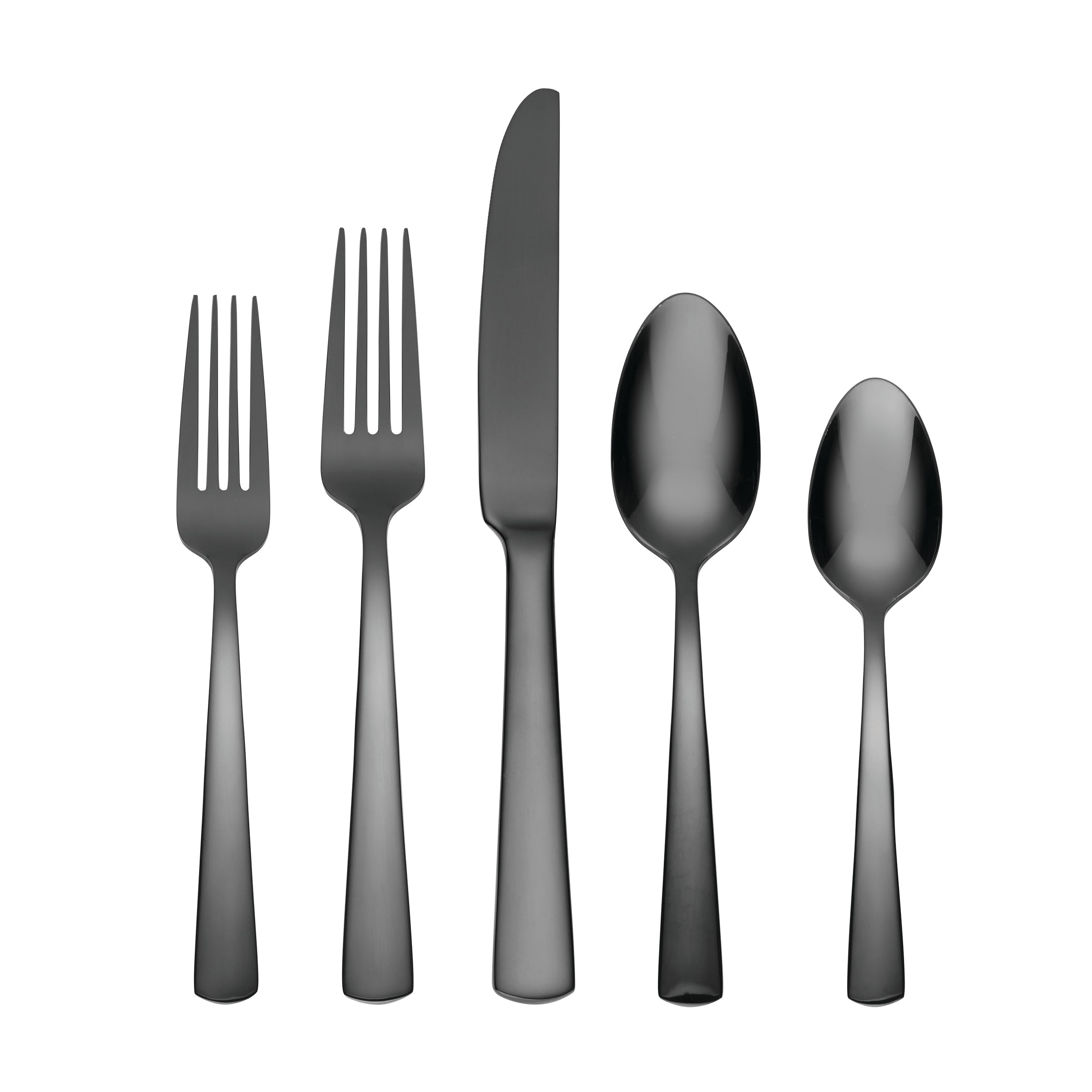 Lenox Westmore Aptitude Midnight Glossy 20-Piece Flatware Set