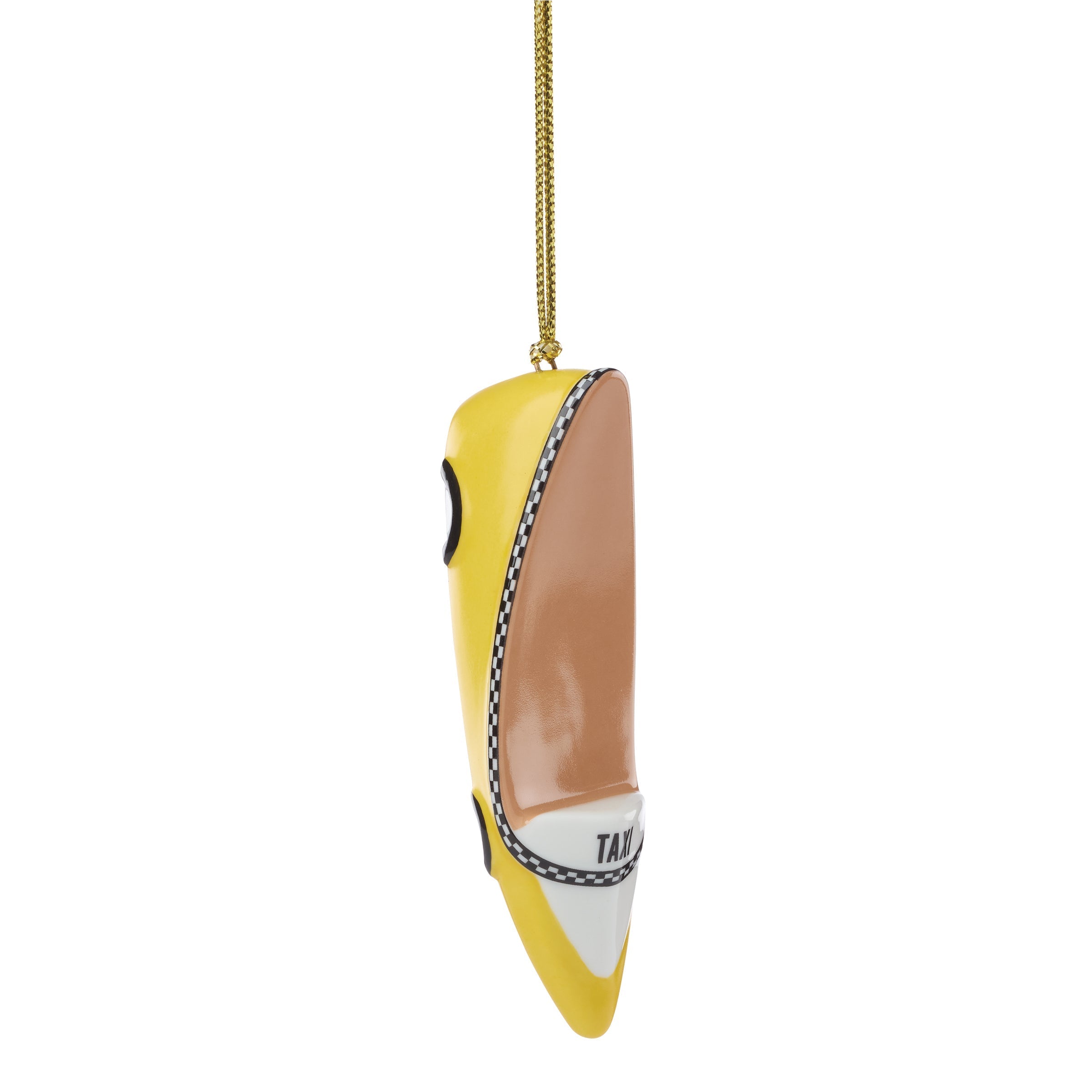 Lenox Westmore Be Jolly Taxi Shoe Ornament - Image 4