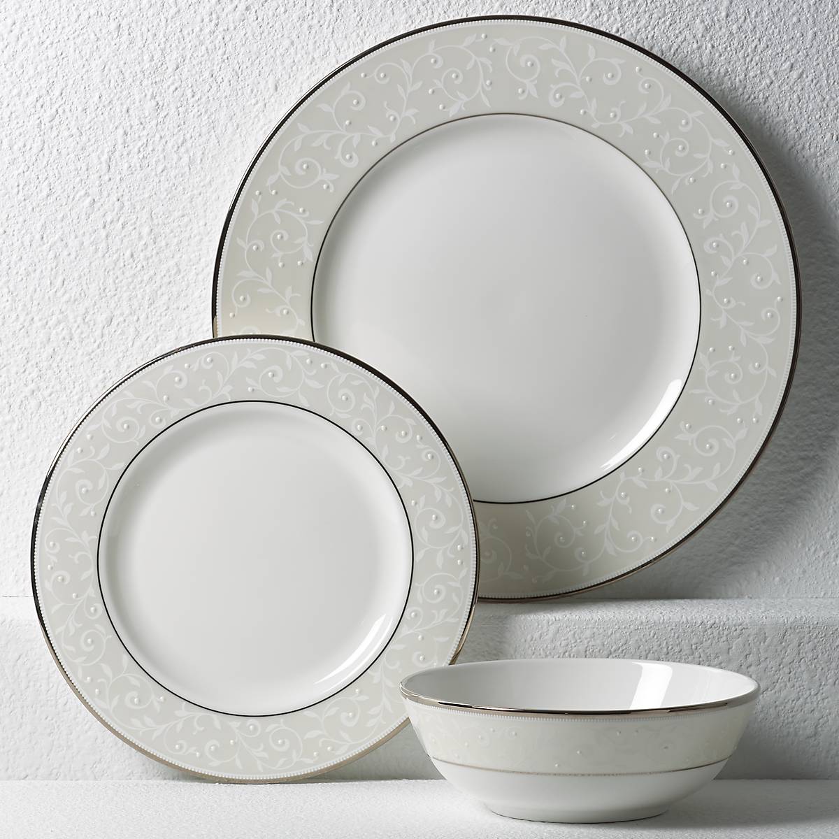Lenox Westmore Opal Innocence 3-Piece Place Setting - Image 4
