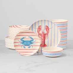 Lenox Westmore 24 Seven Melamine Wharfside 24-Piece Dinnerware Set