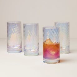 Alternative view of Lenox Westmore Tuscany Classics Iridescent Highball Glasses, Set of 4