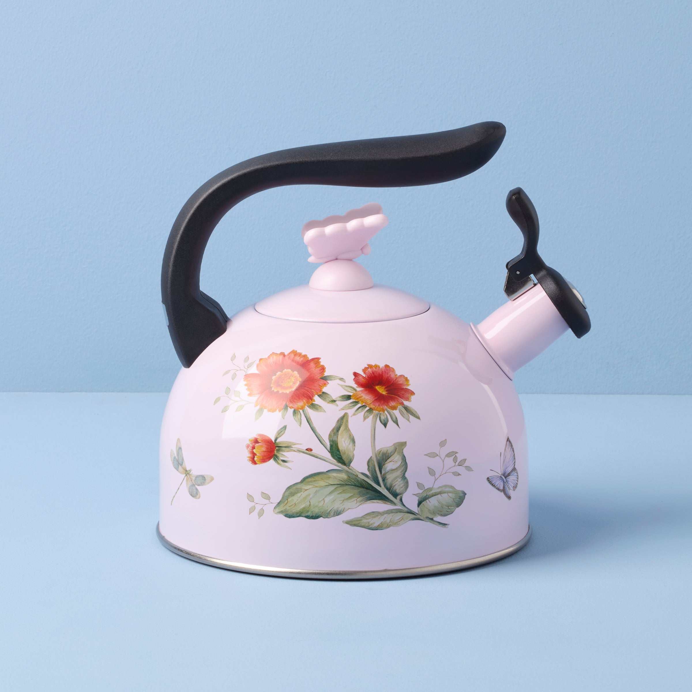 Lenox Westmore Butterfly Meadow Colors Tea Kettle
