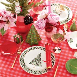 Alternative view of Lenox Westmore Be Jolly Color Tidbit Plates - Set of 4