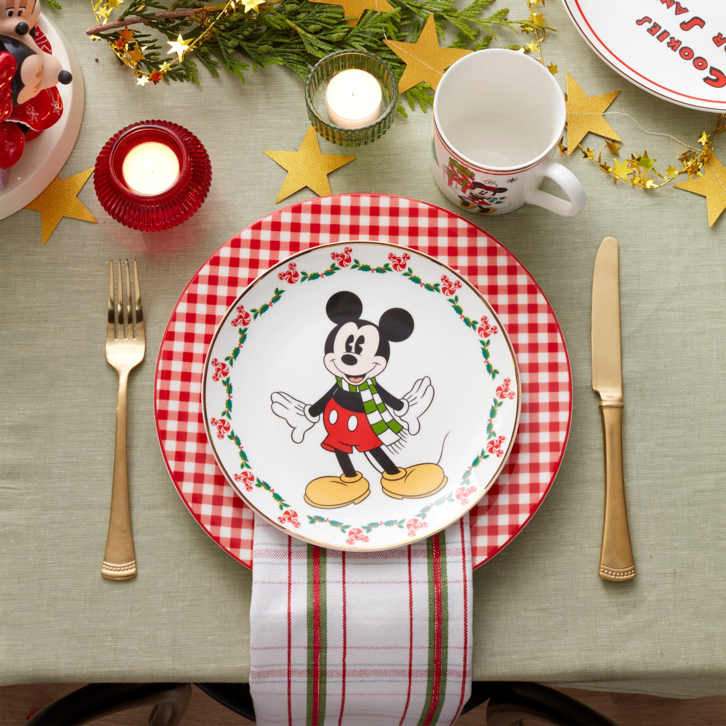 Lenox Westmore Disney Holiday 12-Piece Dessert Set - Image 5