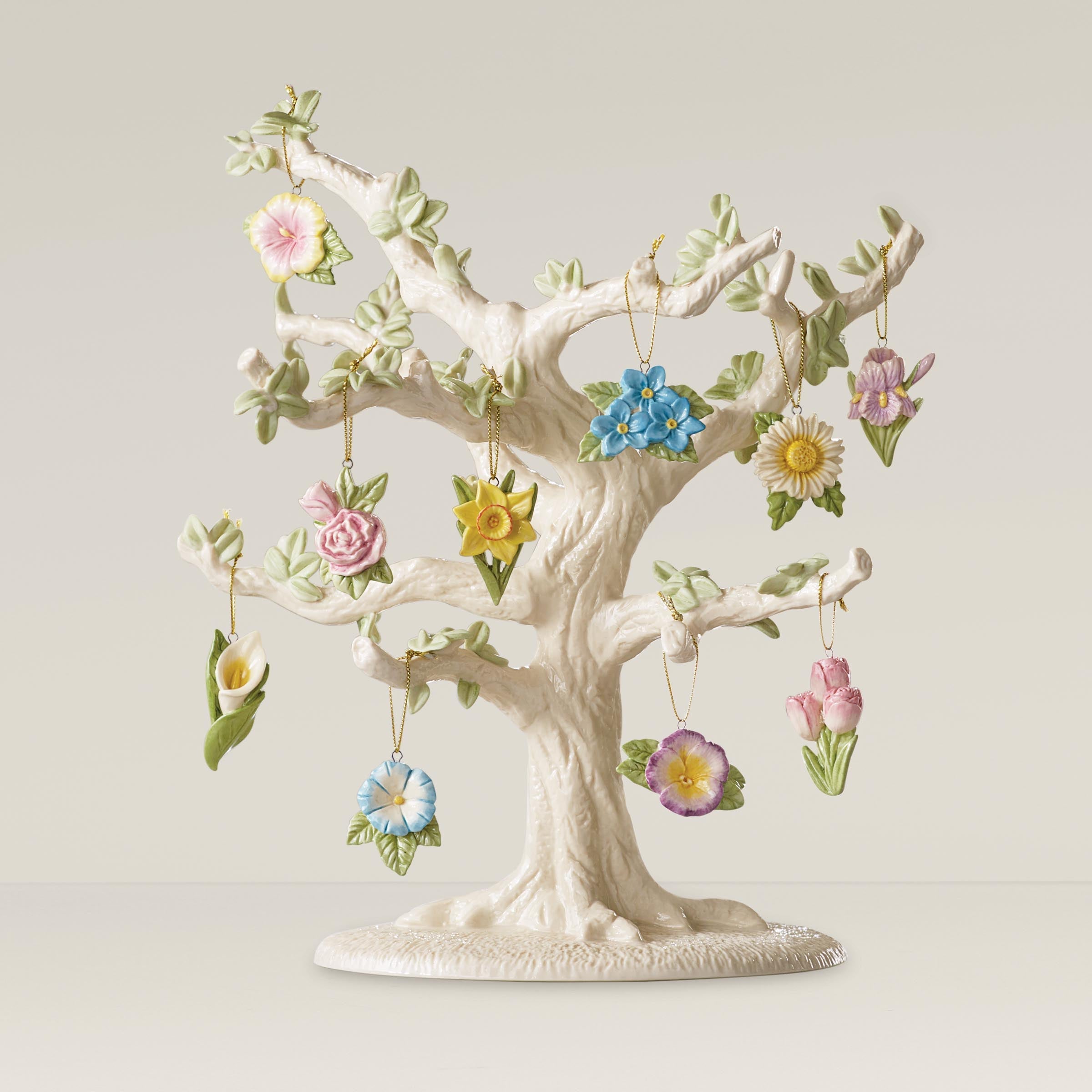 Lenox Westmore Celebrate Flowers 10-Piece Mini Ornament Set - Image 2