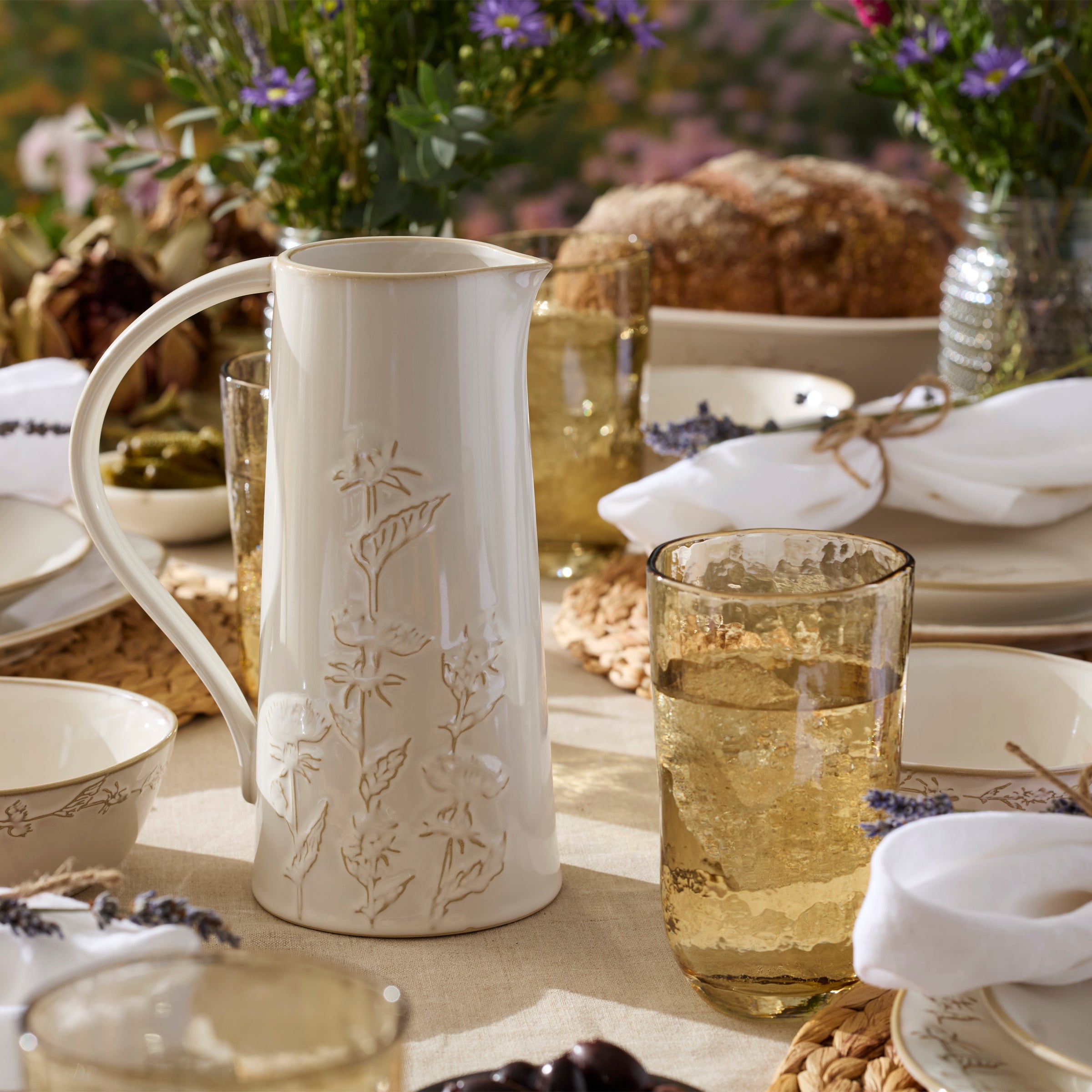 Lenox Westmore Homespun Amber Tall Tumbler - Set Of 4 - Image 4