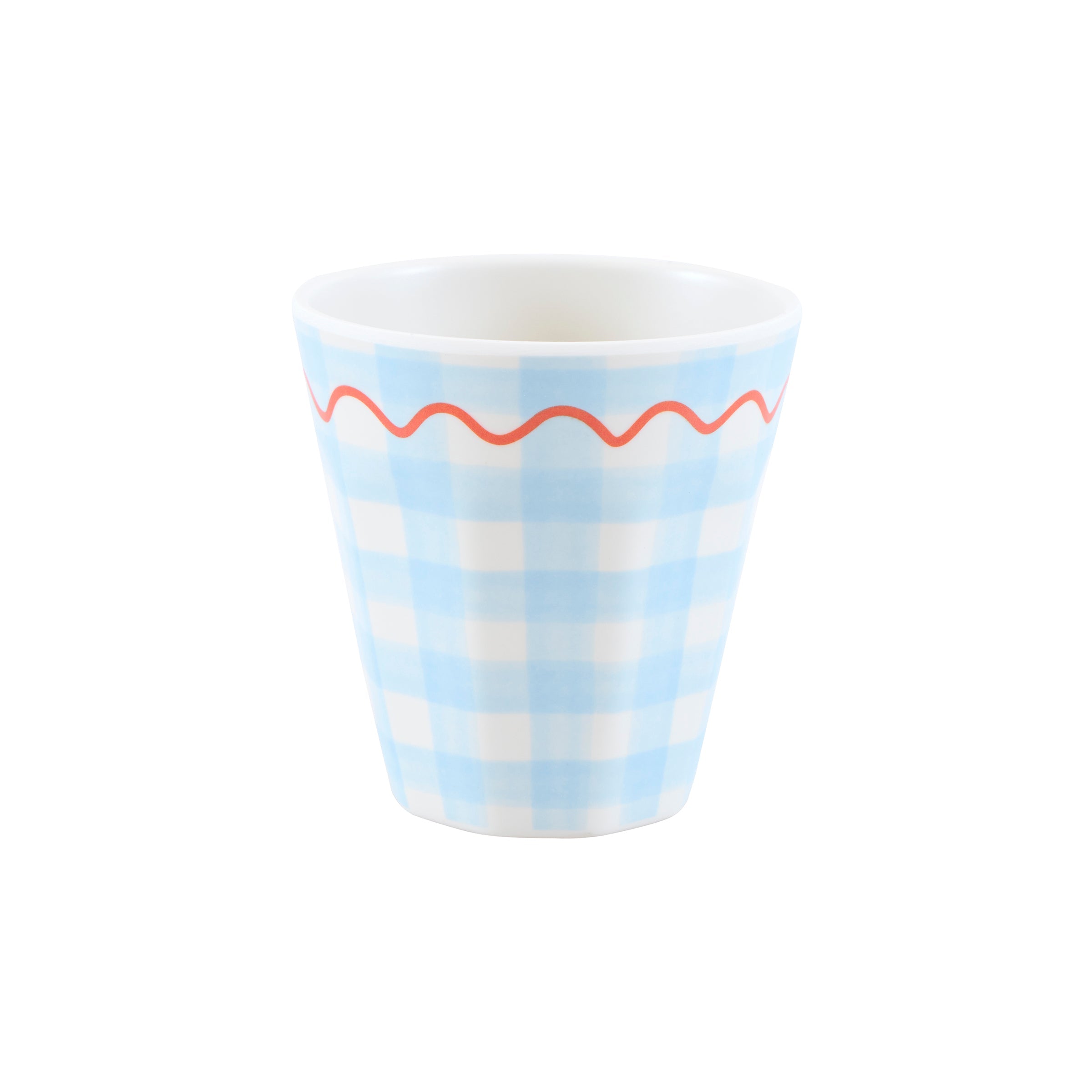 Lenox Westmore Gingham Reusable Cups, Set of 6 - Image 3