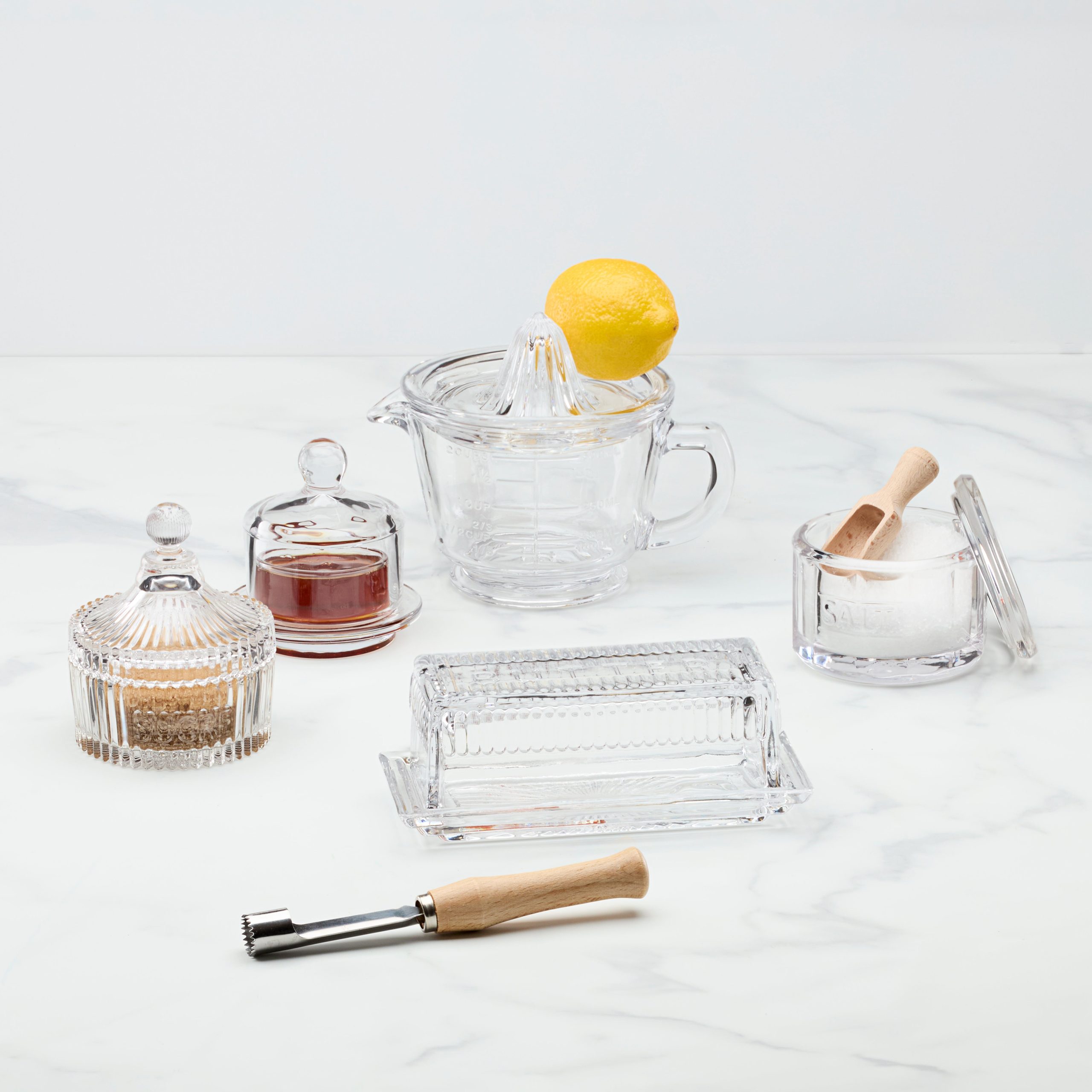 Lenox Westmore Glass Salt Pot with Scoop - Image 4