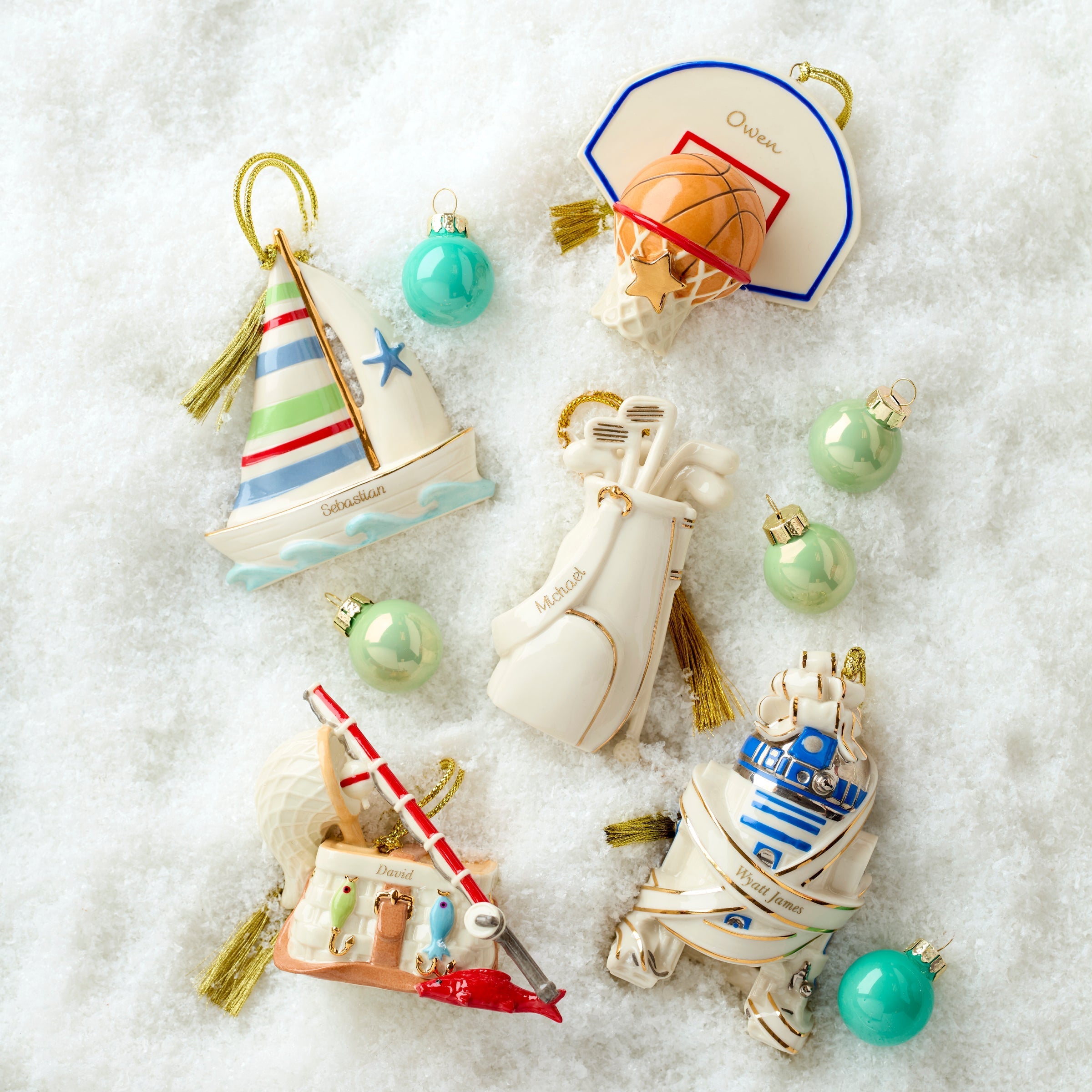 Lenox Westmore Personalized R2-D2 Ornament - Image 3