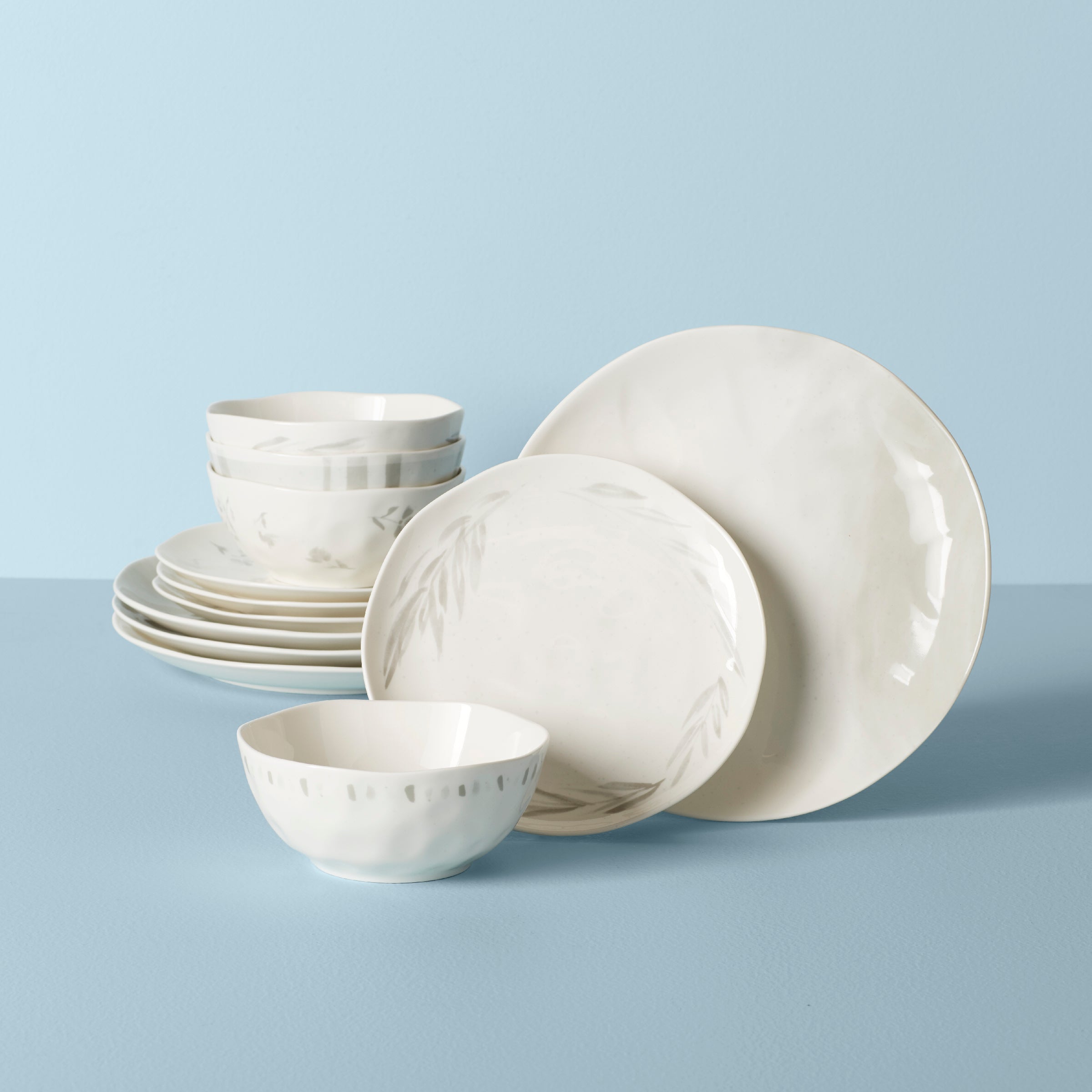 Lenox Westmore Oyster Bay 12-Piece Dinnerware Set