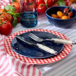 Alternative view of Lenox Westmore Bay Colors Blue Accent Plates, Set of 4