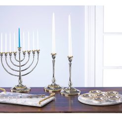 Alternative view of Lenox Westmore Roseland Seder Plates with Marble Slate