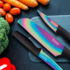 Alternative view of Lenox Westmore Rainbow Black 12-Piece Cutlery Set