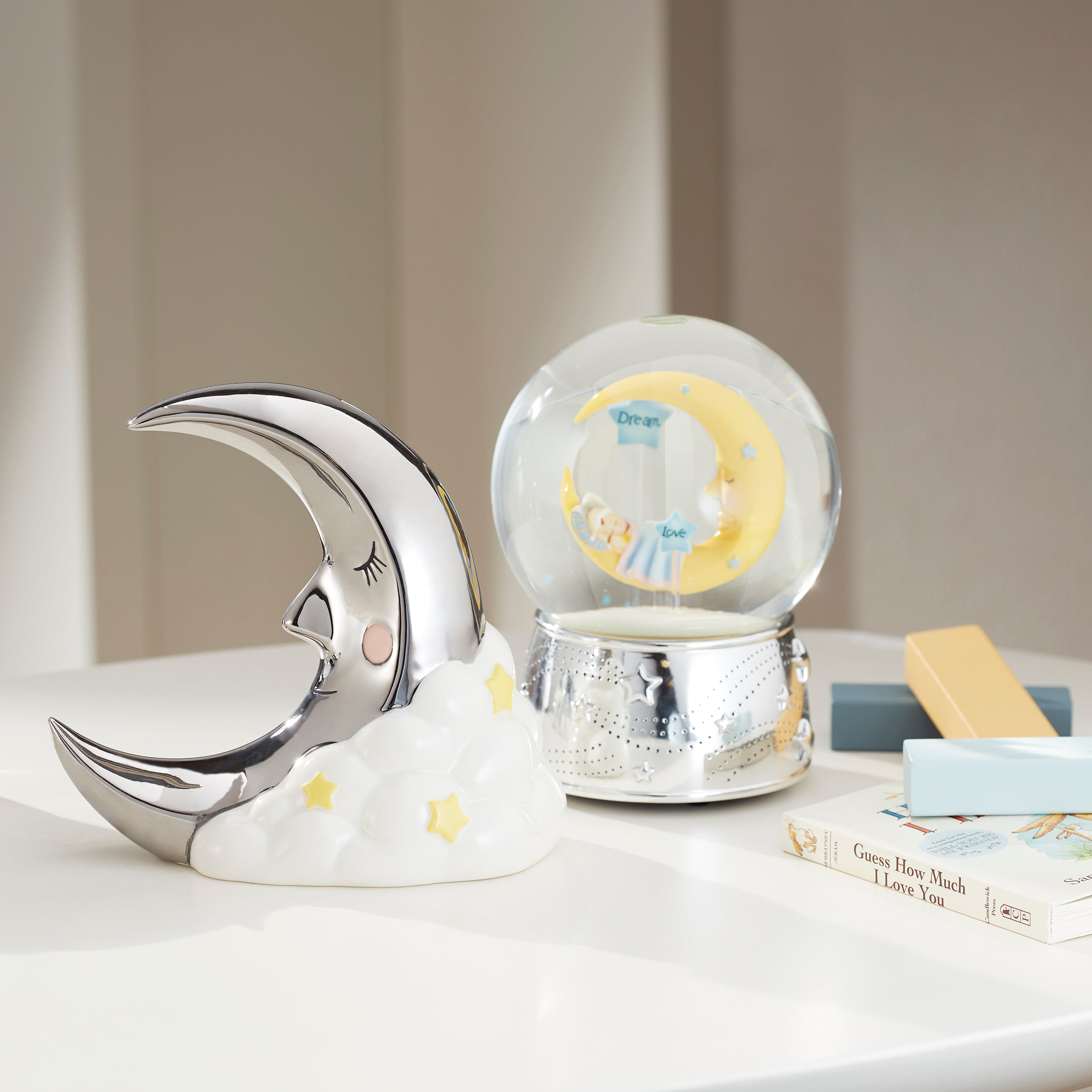 Lenox Westmore Sweet Dream Silverplate Musical Water Globe - Image 2