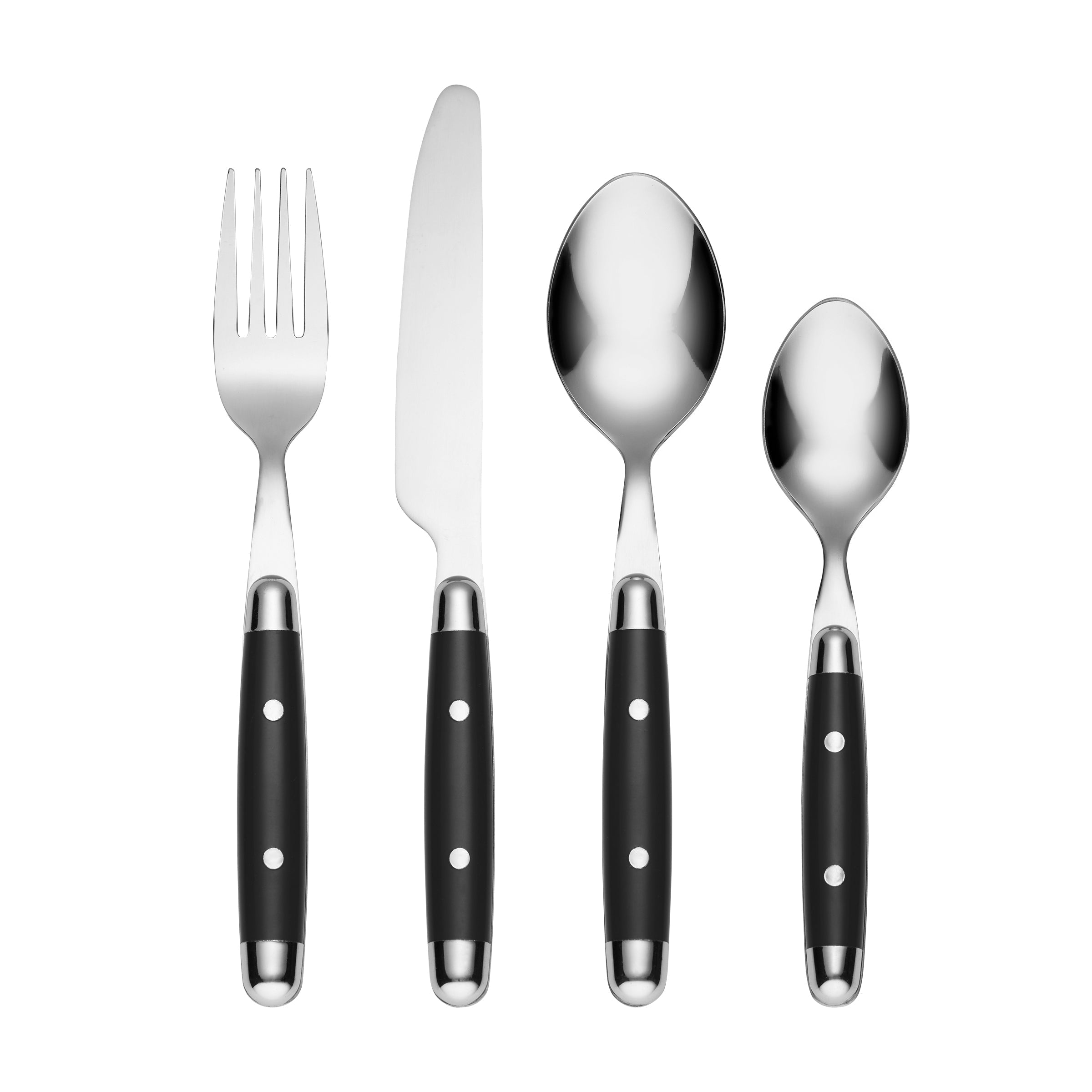 Lenox Westmore Jubilee Black 16-Piece Flatware Set