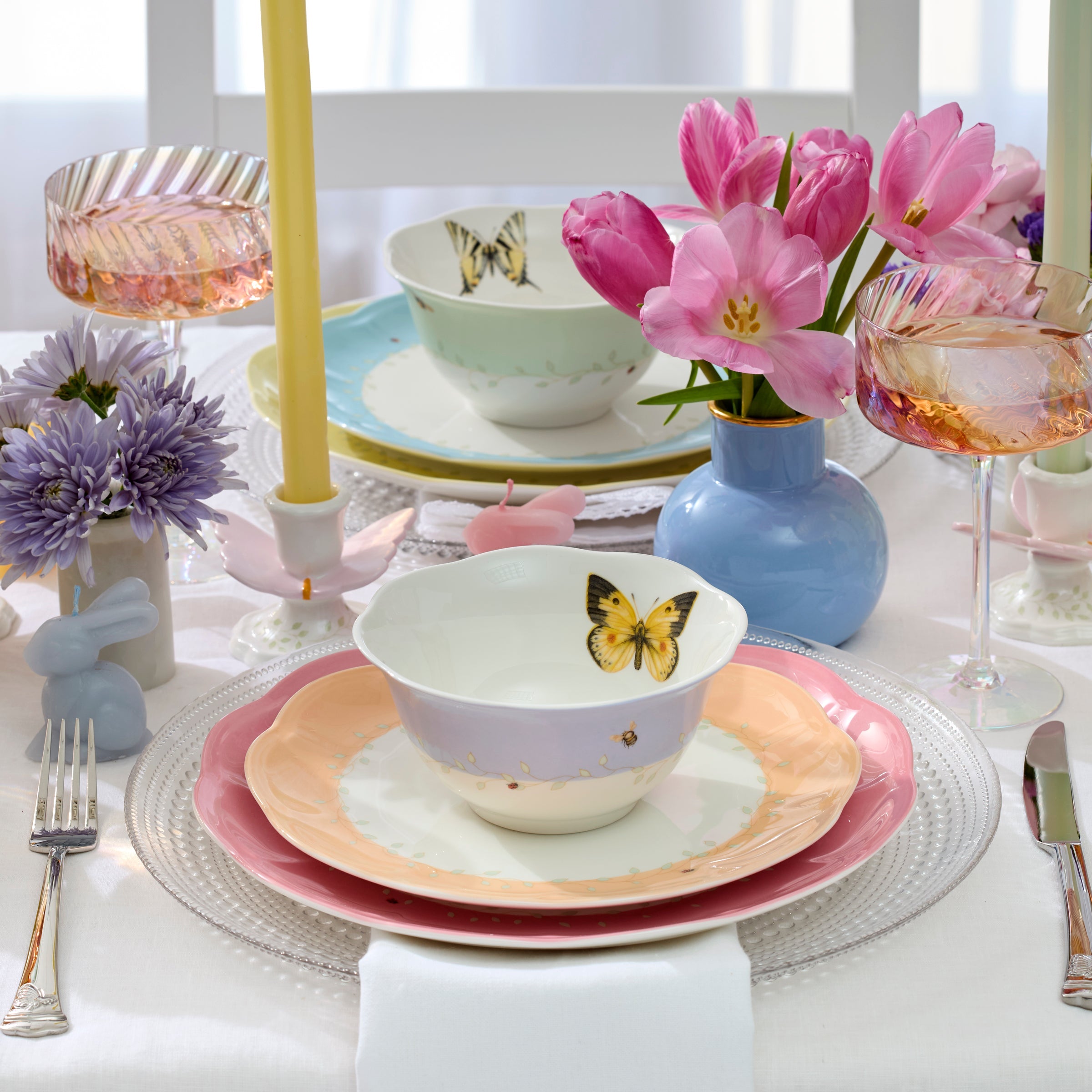 Lenox Westmore Butterfly Meadow Colors 18-Piece Dinnerware Set - Image 8