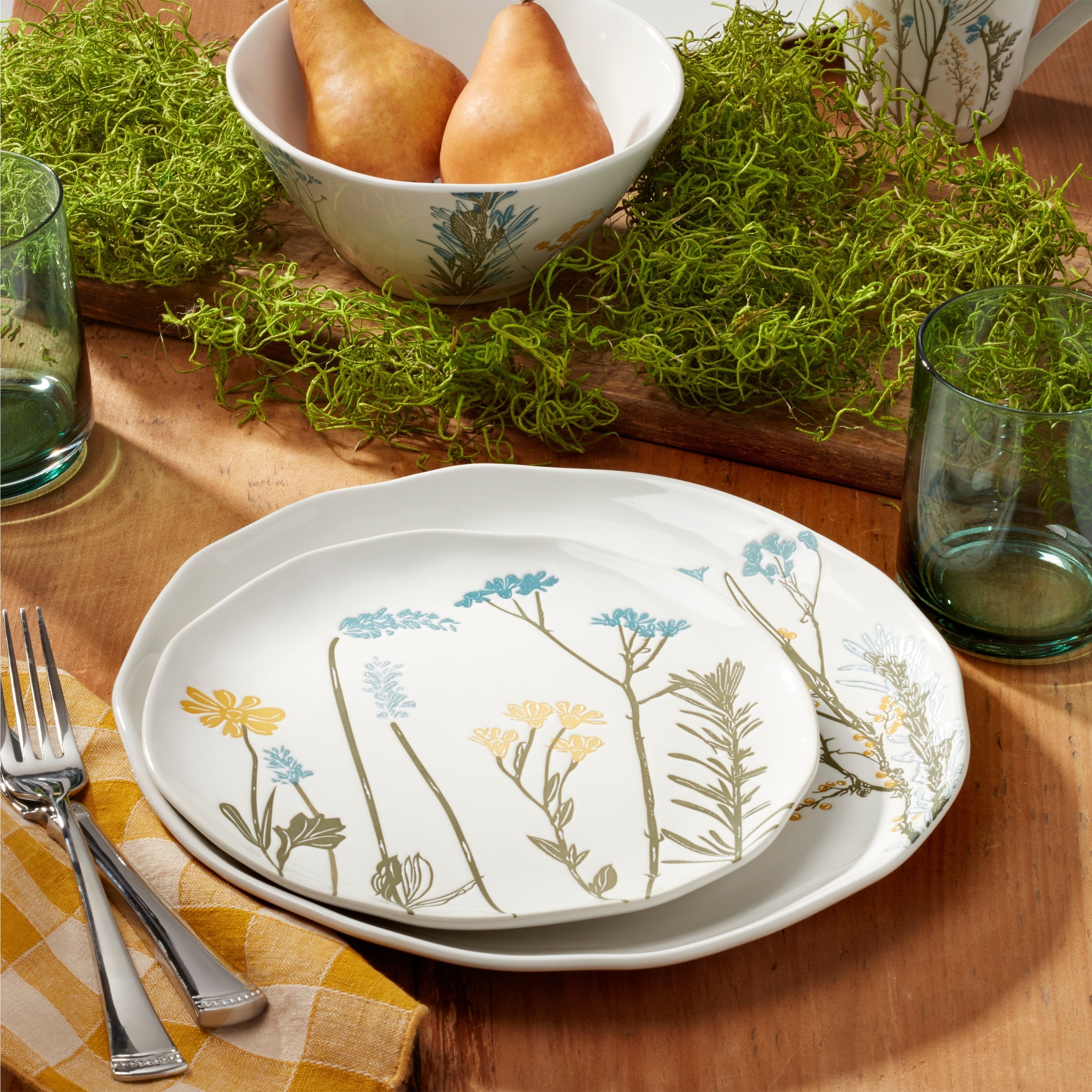 Lenox Westmore Wildflowers Dinner Plates, Set of 4 - Image 2