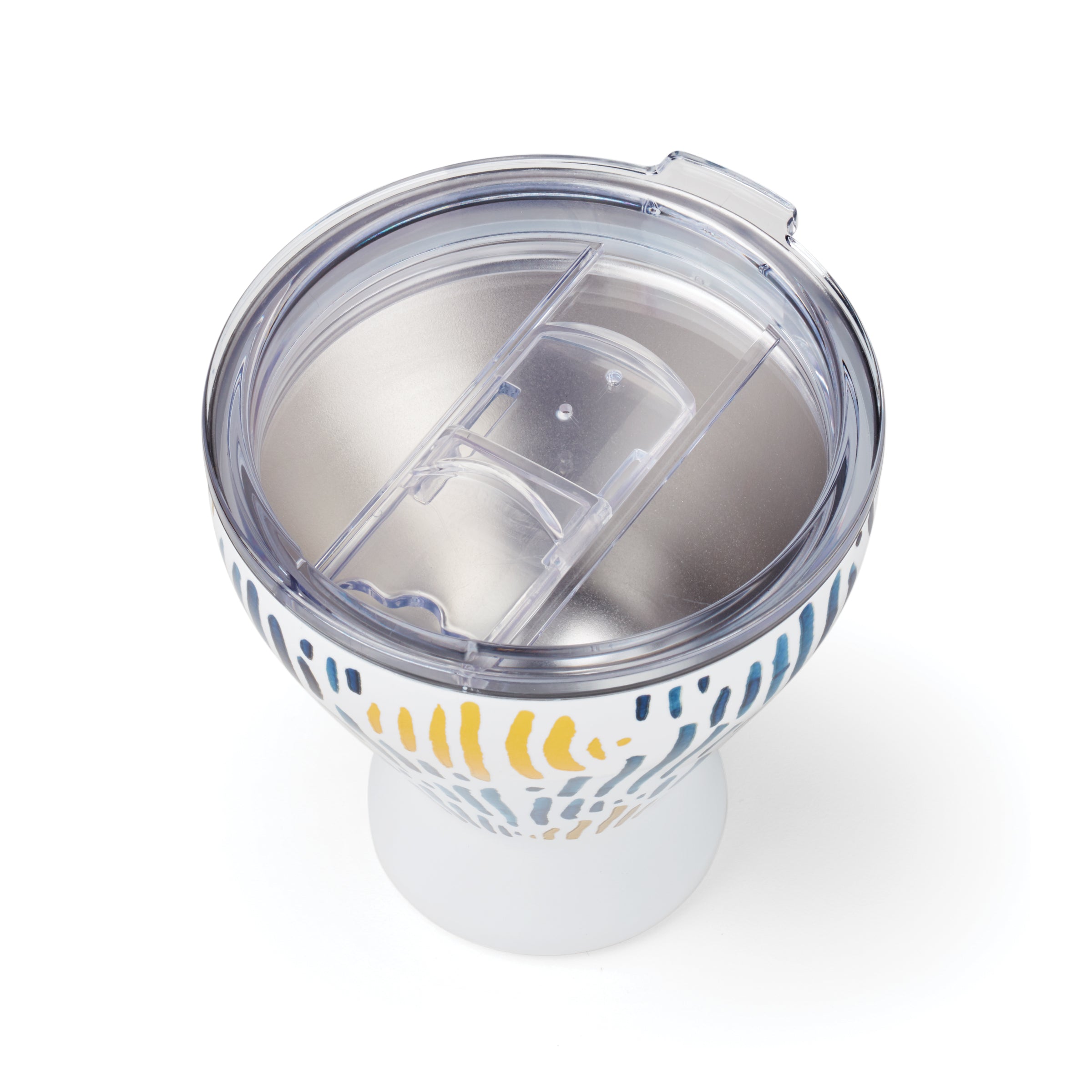 Lenox Westmore Blue Bay Ikat Stainless Steel Cocktail Tumbler - Image 3