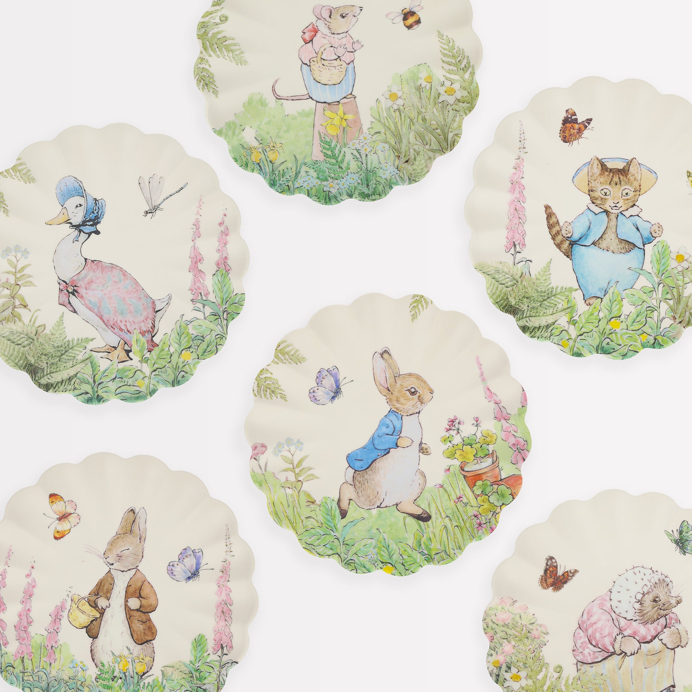 Lenox Westmore Peter Rabbit? Reusable Small Plates, Set of 6 - Image 3