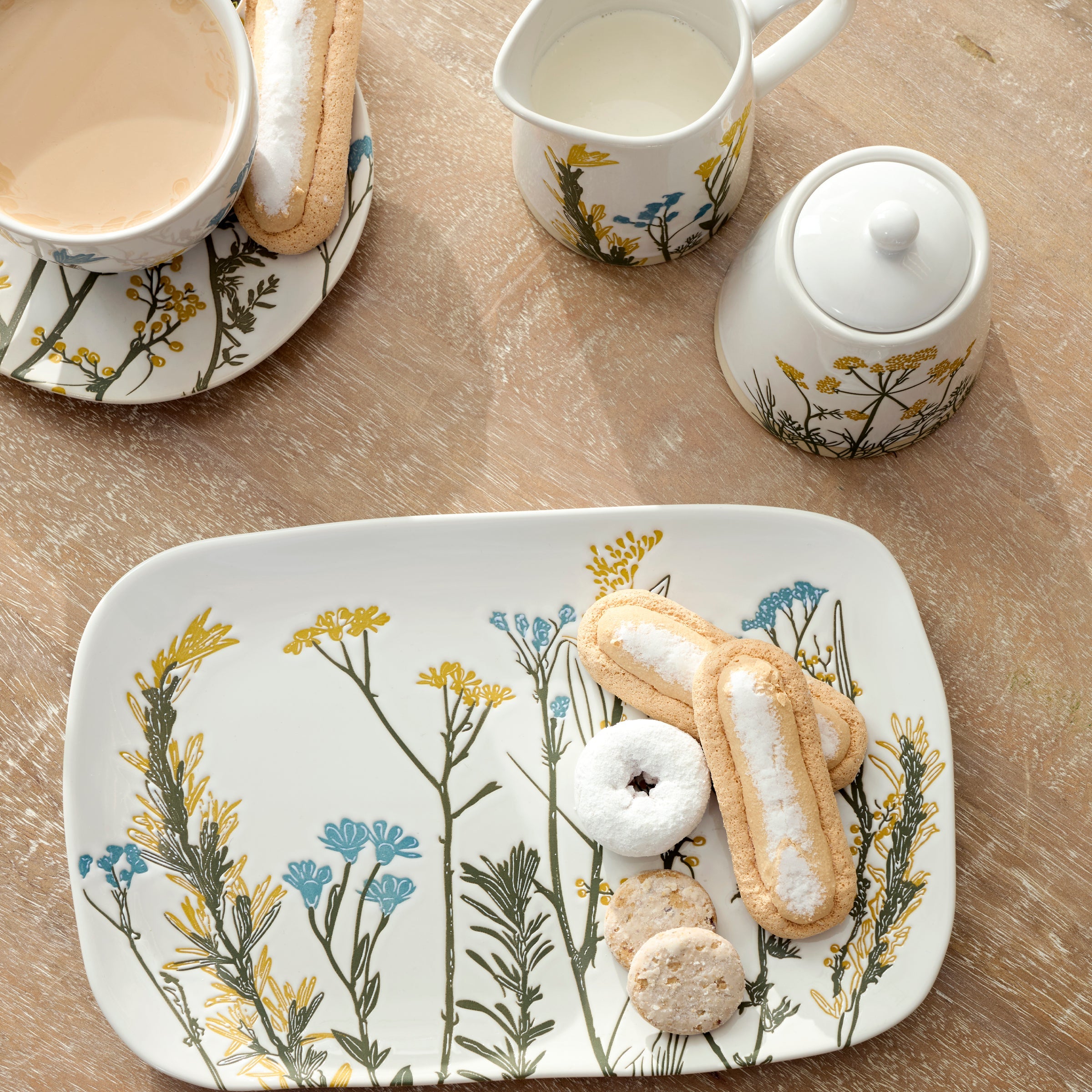 Lenox Westmore Wildflowers Hors D'Oeuvres Tray - Image 3