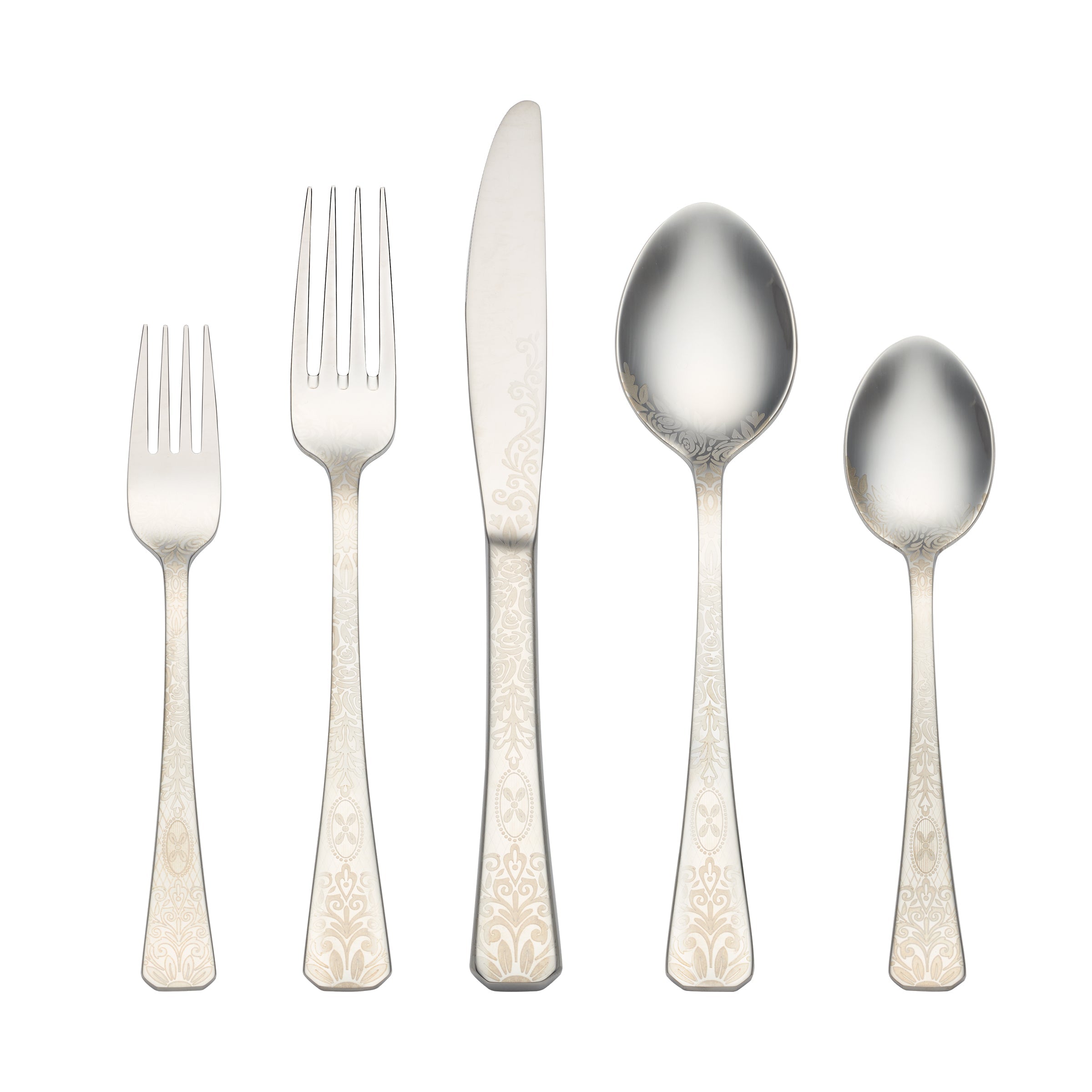 Lenox Westmore Floral Etch 5-Piece Place Setting