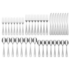 Alternative view of Lenox Westmore Waylen 40-Piece Flatware Set with Rustic Caddy