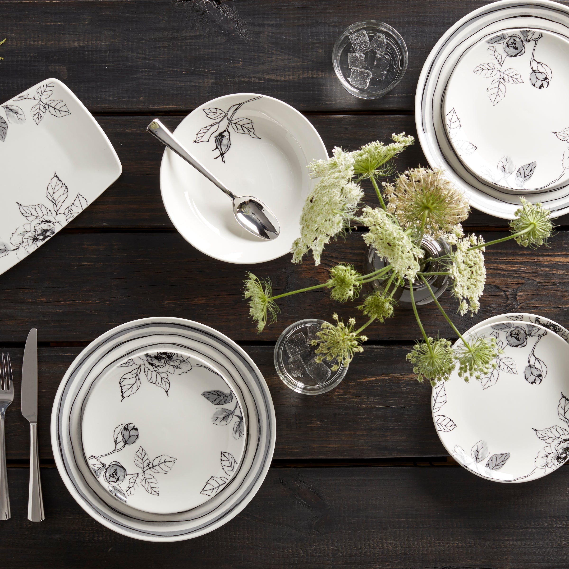 Lenox Westmore Sketchbook 12-Piece Dinnerware Set - Image 3