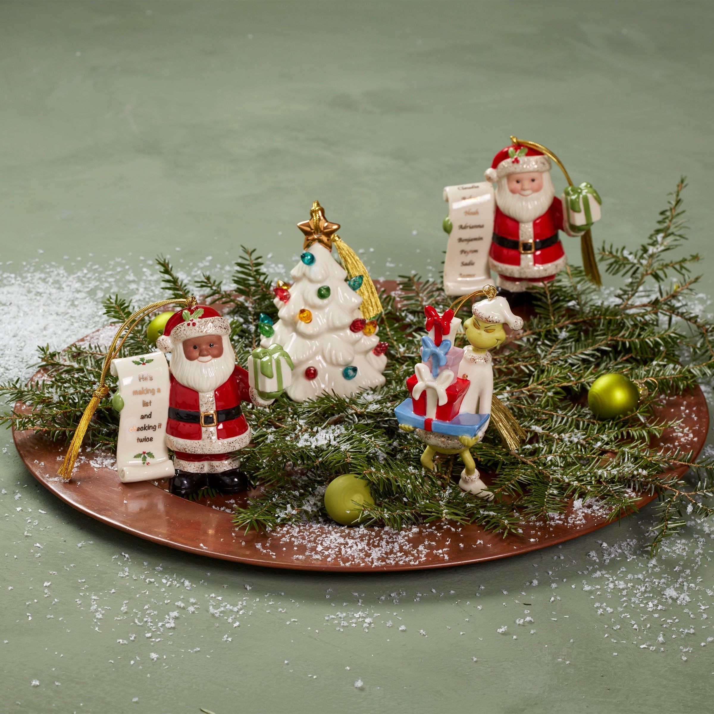 Lenox Westmore Treasured Traditions Lit Tree Ornament - Image 4
