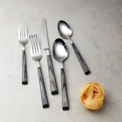 Alternative view of Lenox Westmore Coronado Charcoal 5-Piece Place Setting