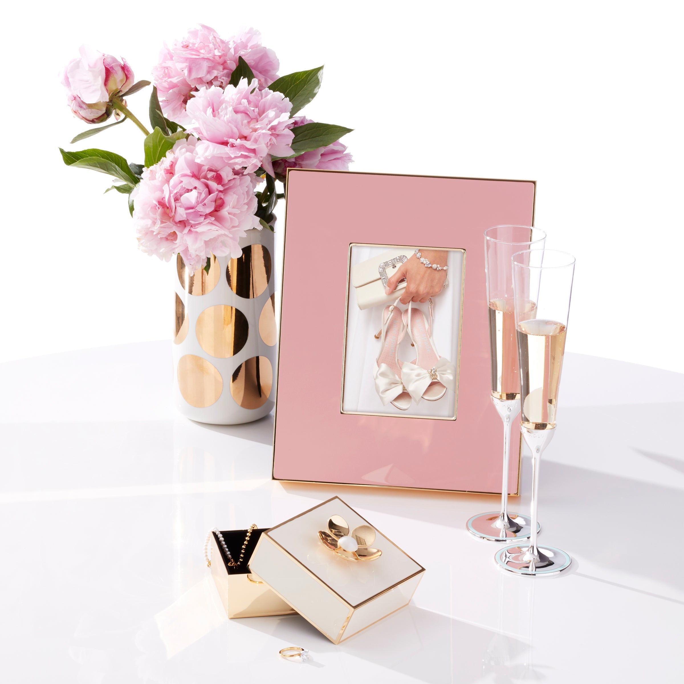 Lenox Westmore Make It Pop Gold Floral Box - Image 2