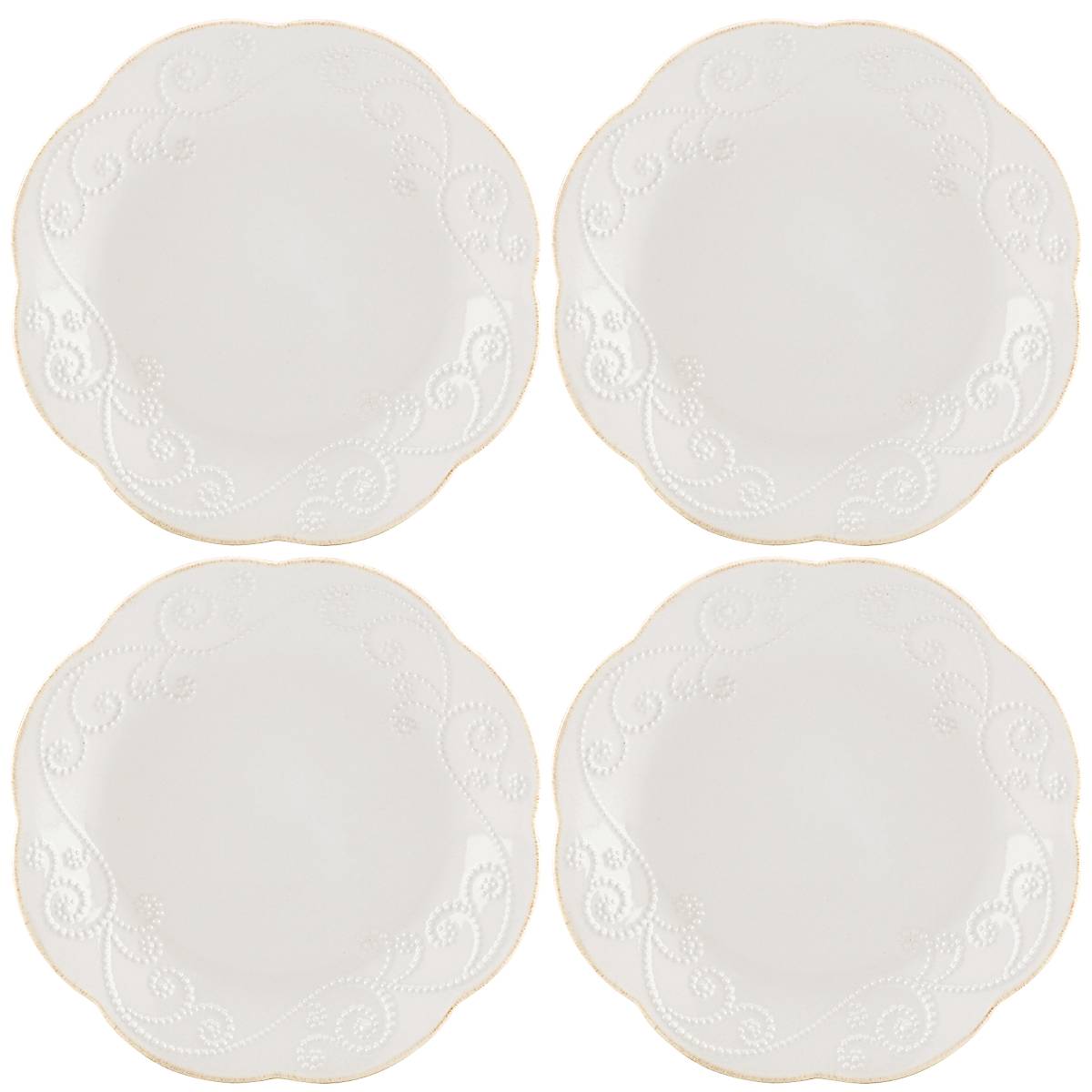Lenox Westmore French Perle White 4-Piece Dessert Set - Image 2